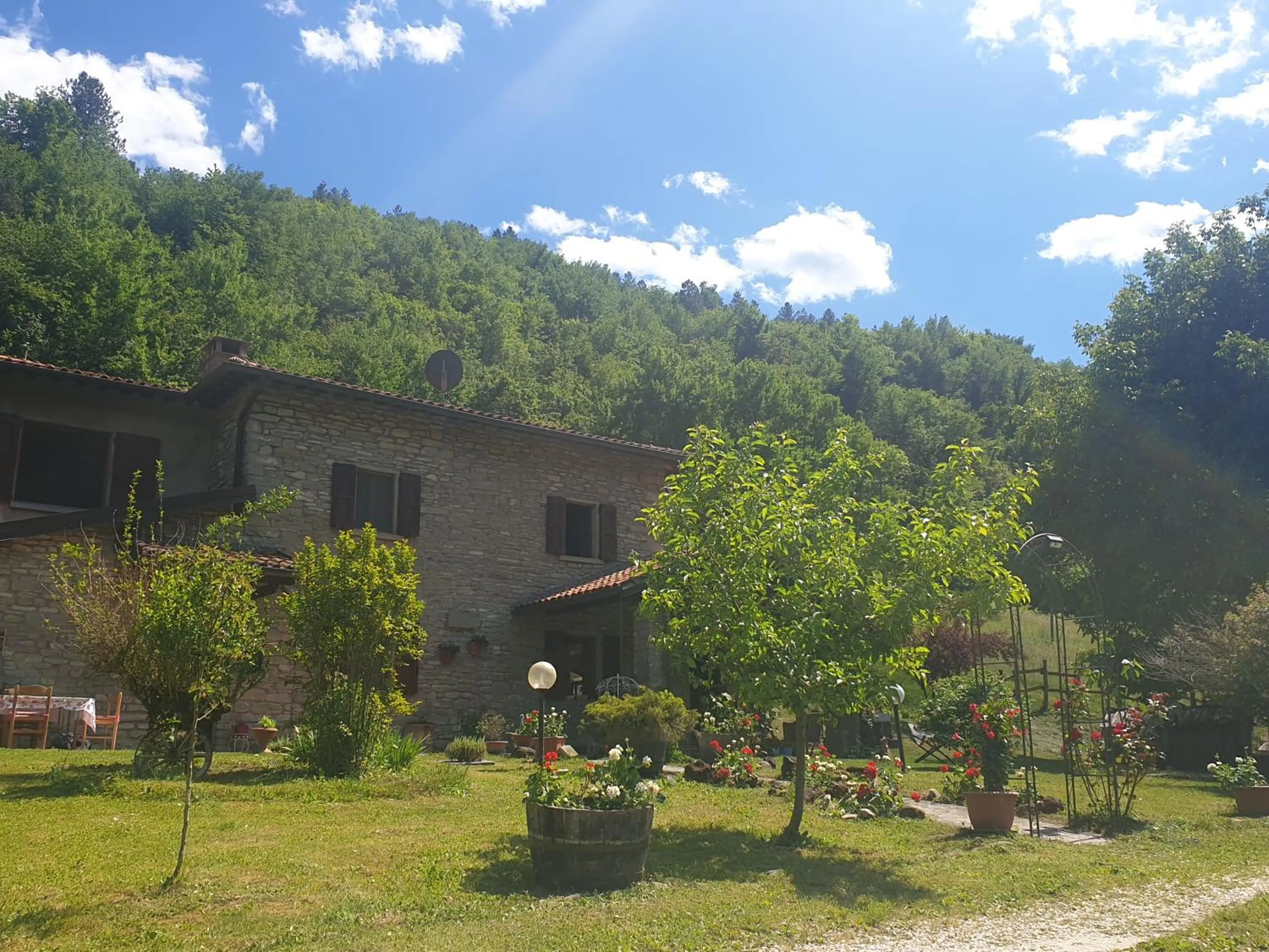 Garden in B&B il Bagarello