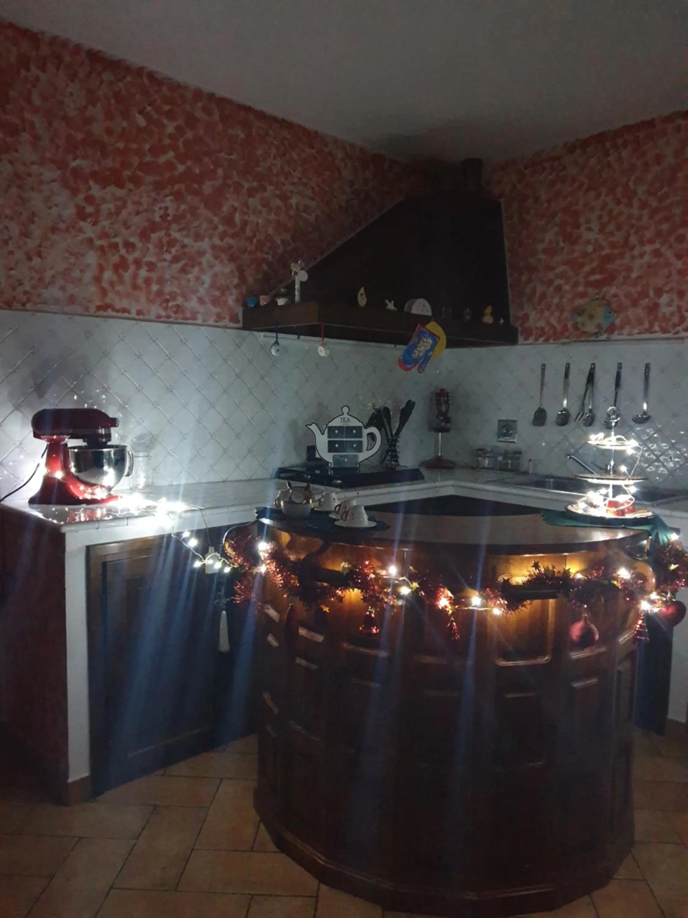 Kitchen or kitchenette in B&B il Bagarello