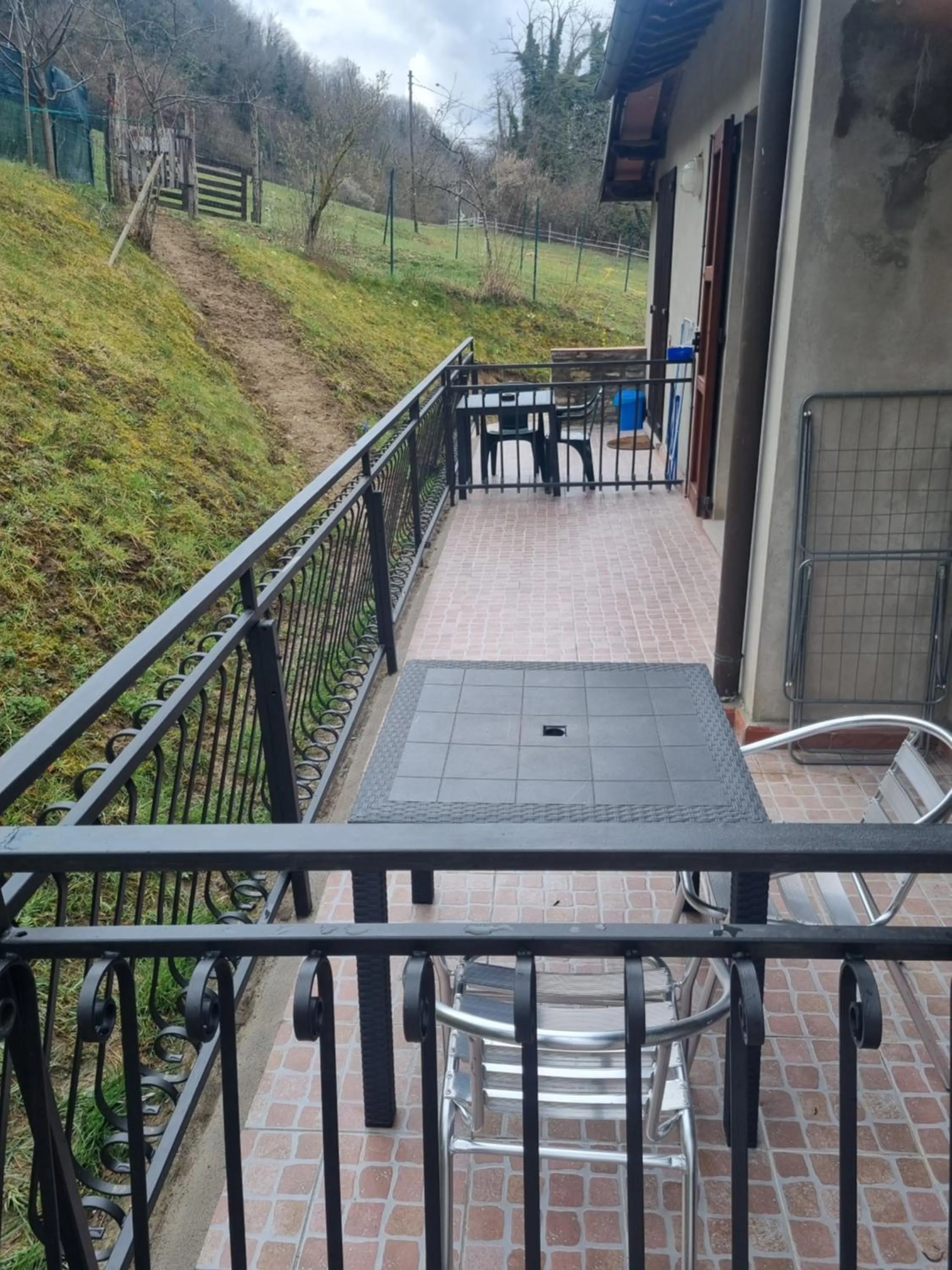 Balcony/Terrace in B&B il Bagarello