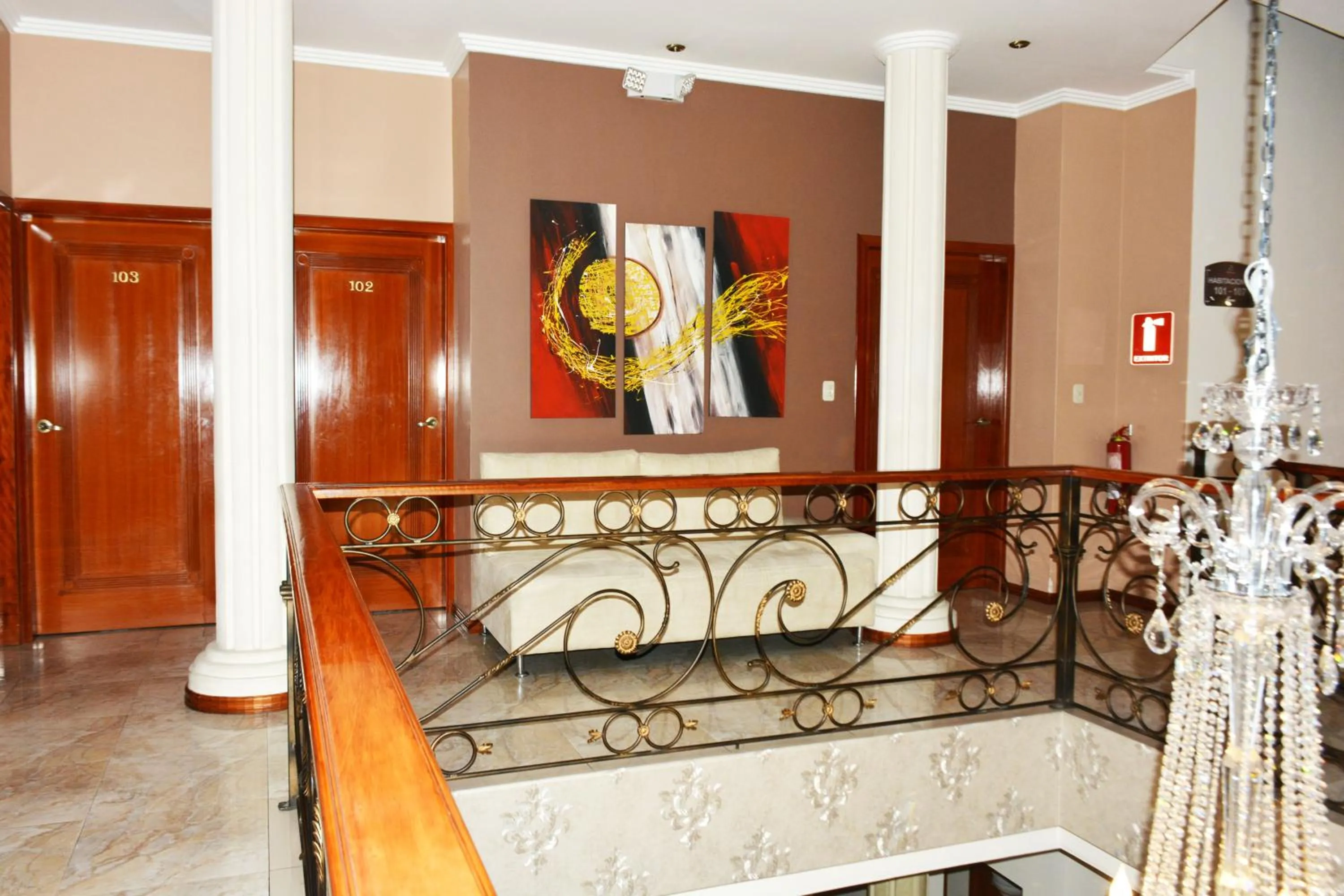 Property building in Alejandrina Hotel