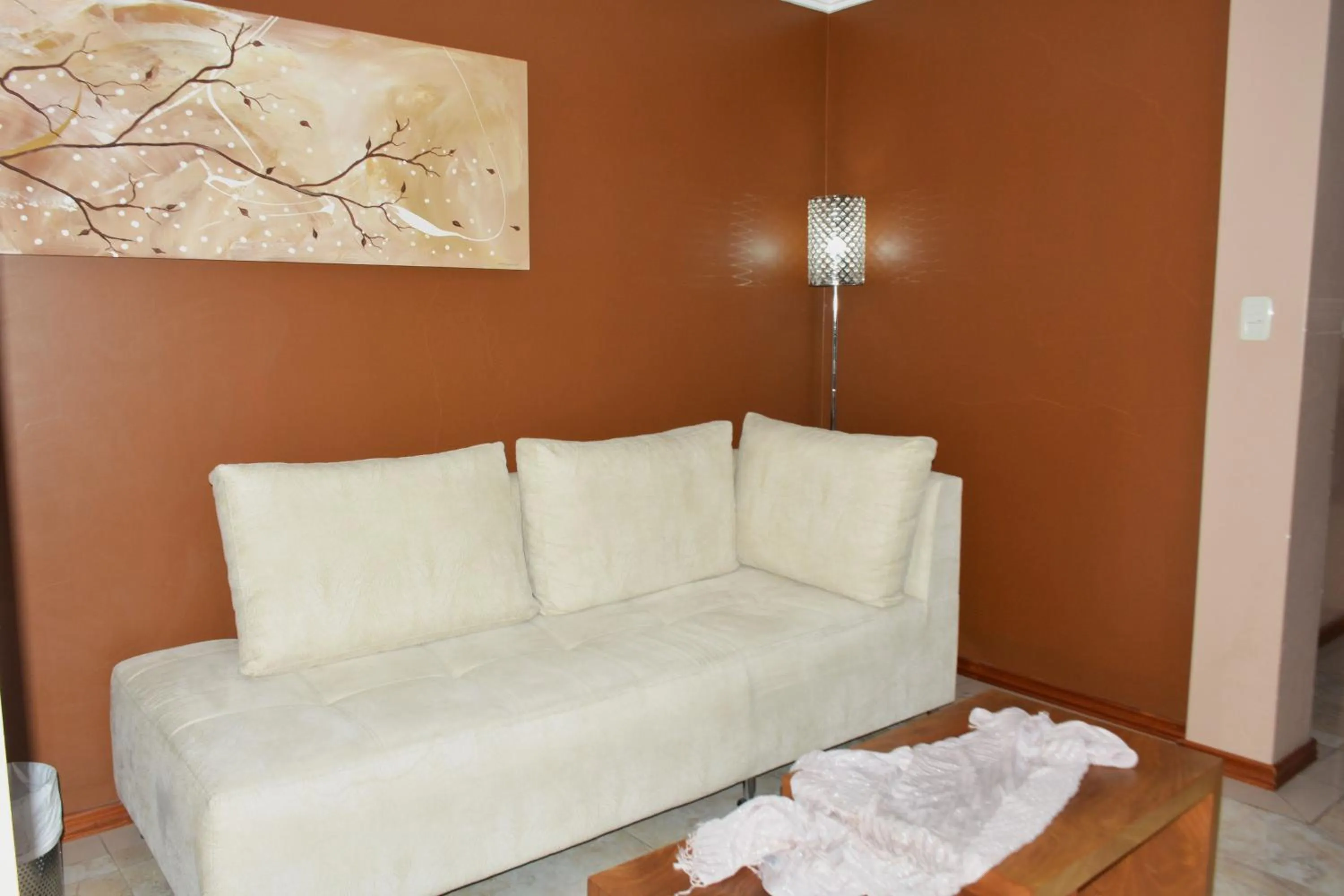 Seating area in Alejandrina Hotel