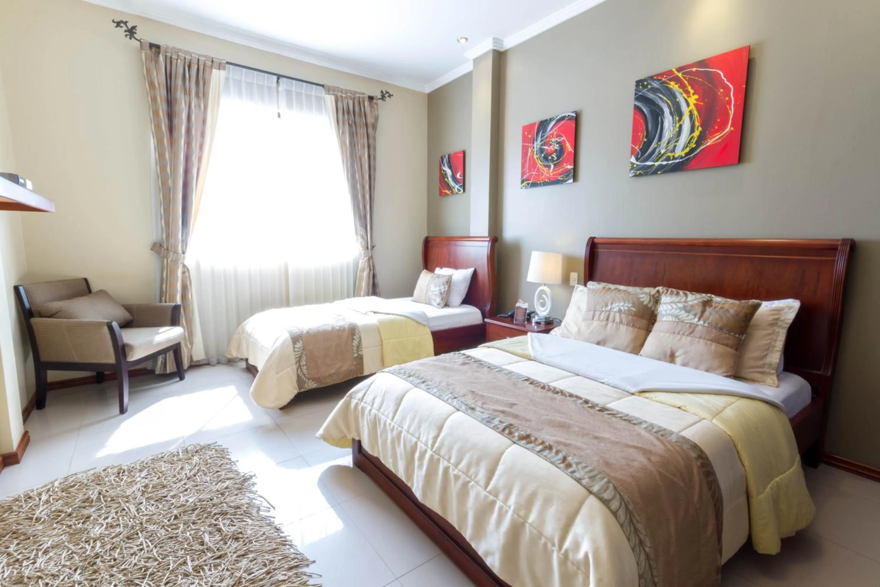 Photo of the whole room, Bed in Alejandrina Hotel