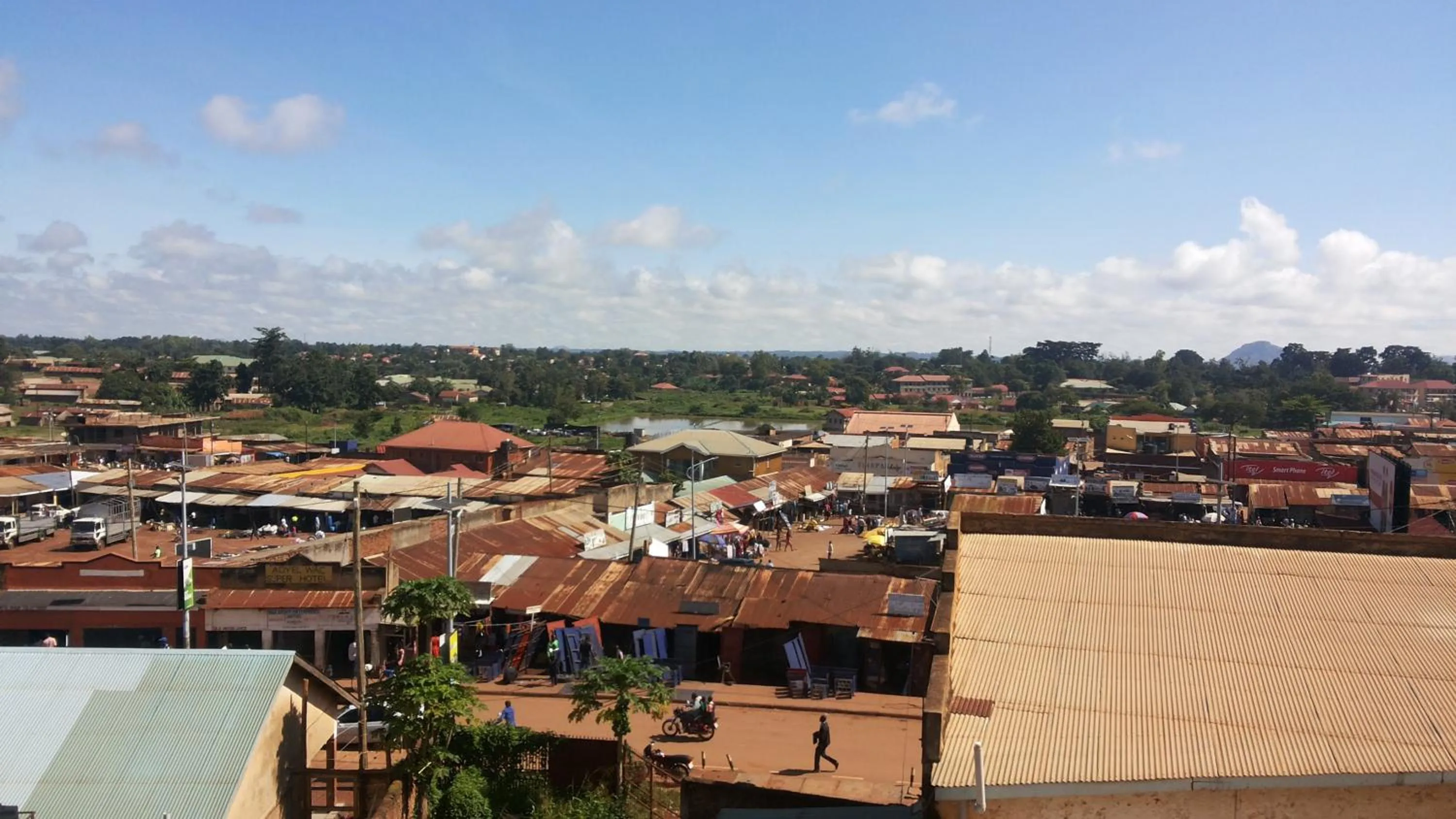 City view in DaysInn Hotel