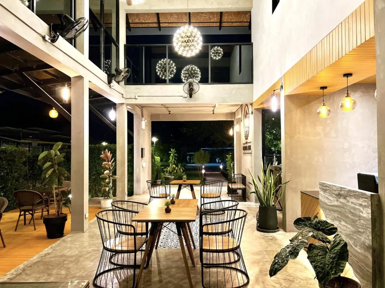 Dining area in The Mantra Navi