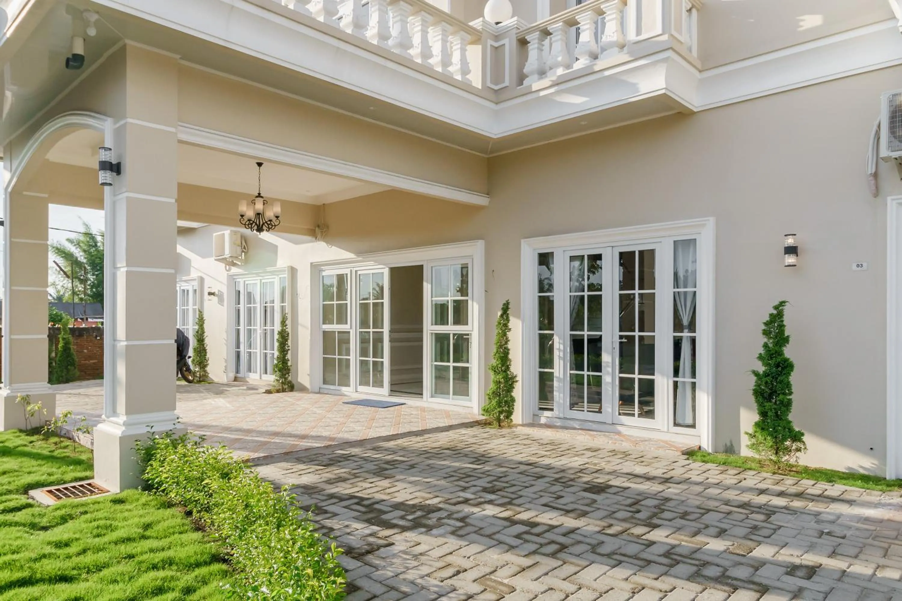 Property building in Green Forest Hotel