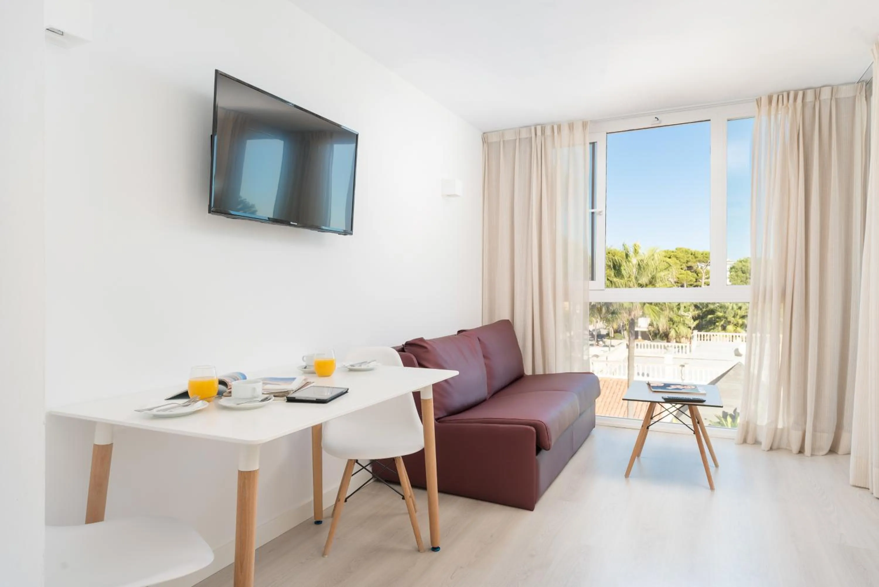 Living room in Aparthotel Ses Fotges