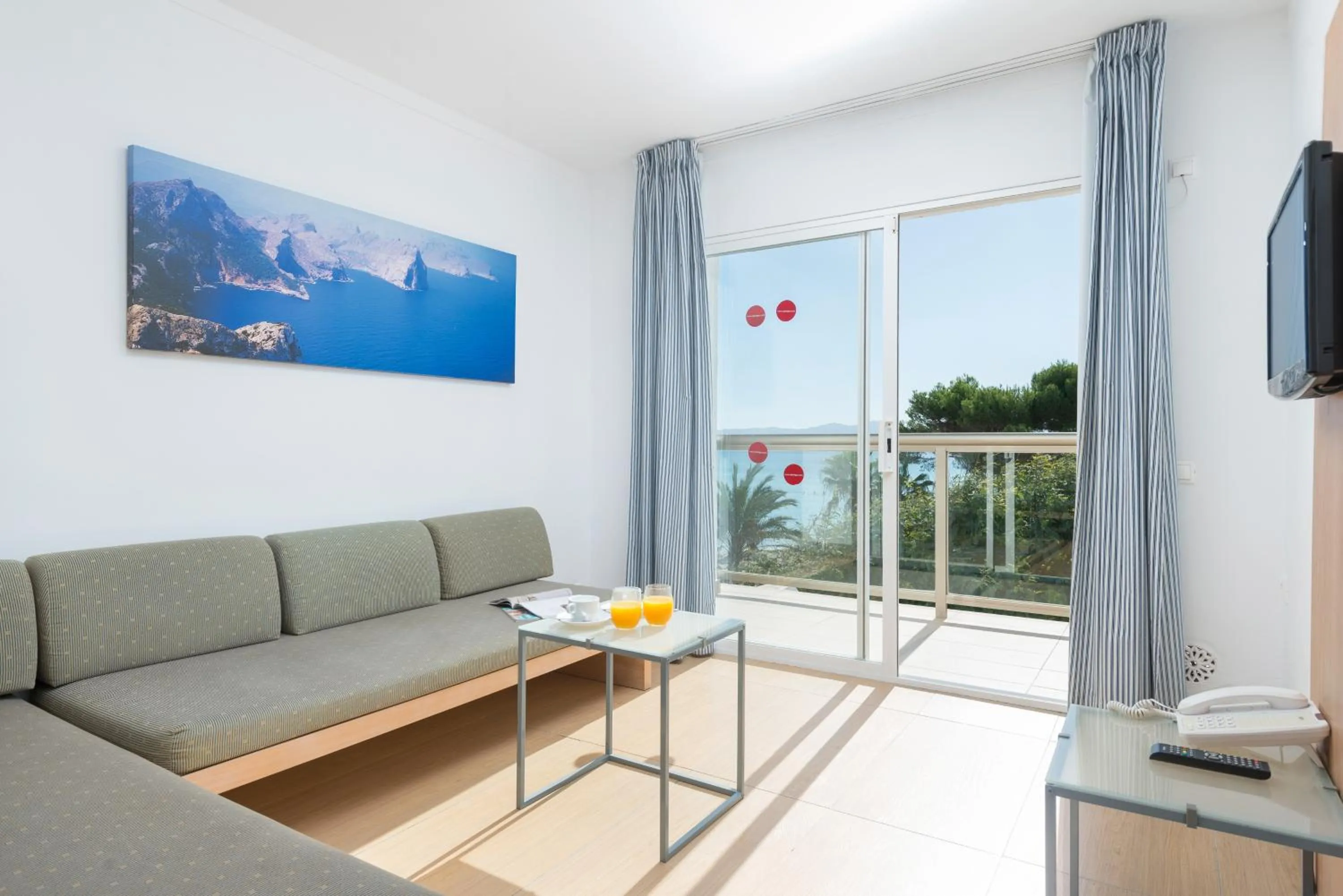 Living room in Aparthotel Ses Fotges