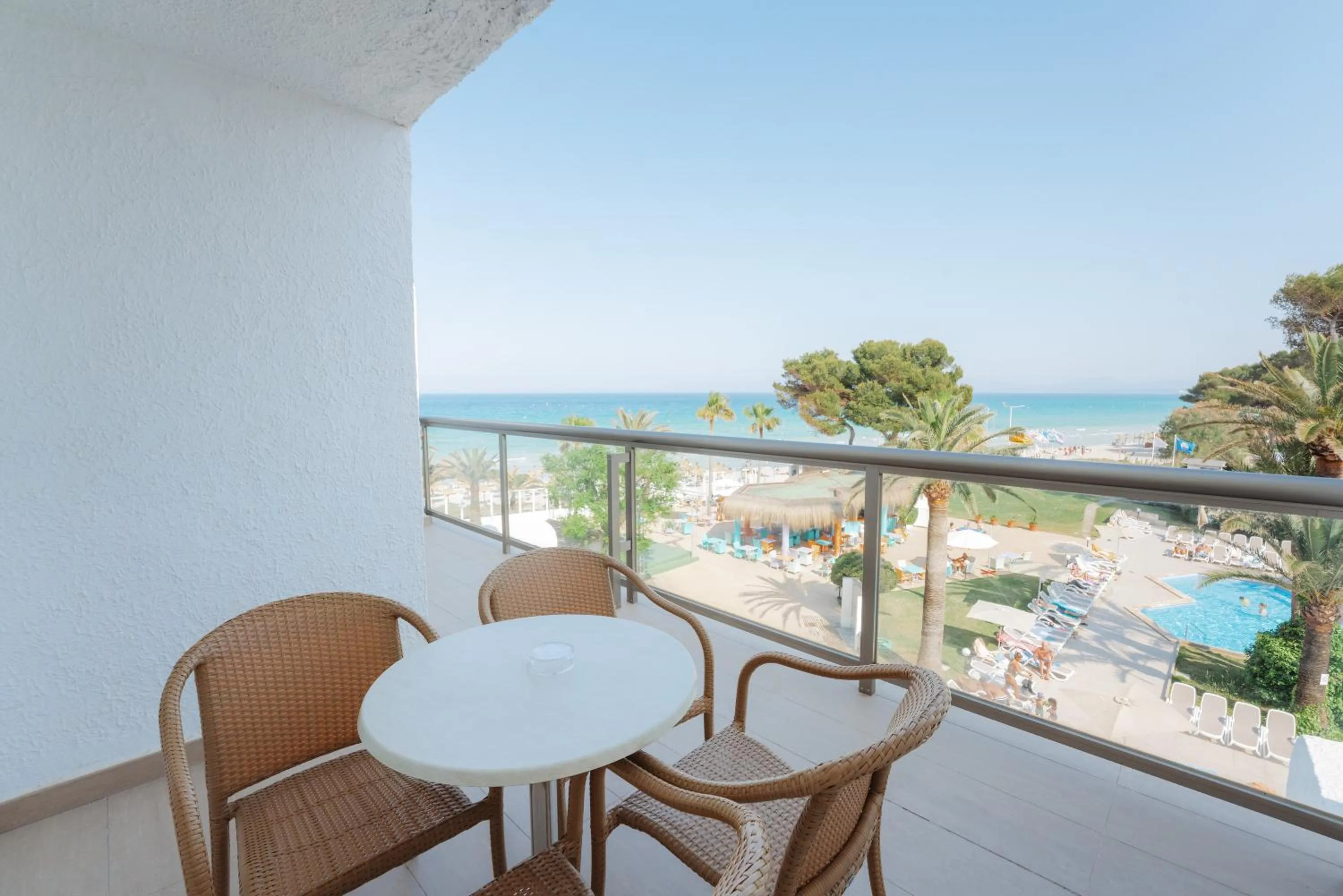 Balcony/Terrace in Aparthotel Ses Fotges