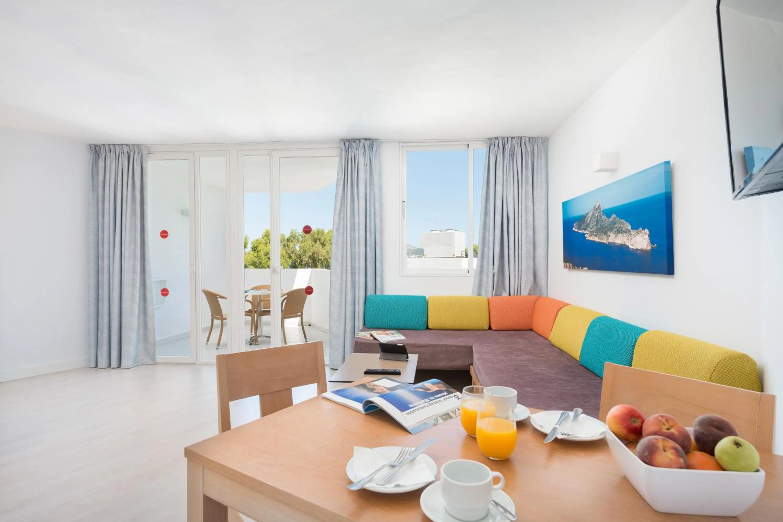 Dining area in Aparthotel Ses Fotges