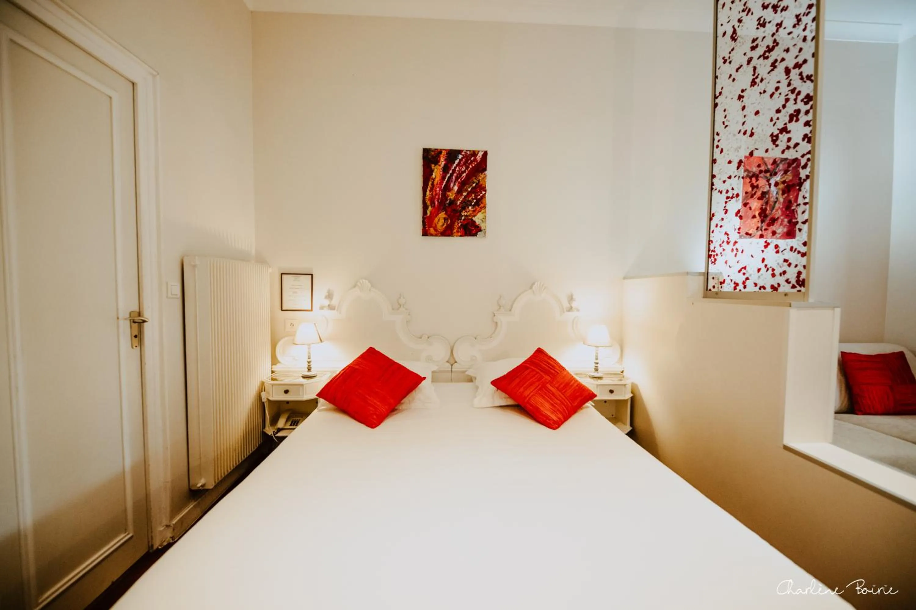 Bed in Grand Hotel Des Bains & Villas des Bains