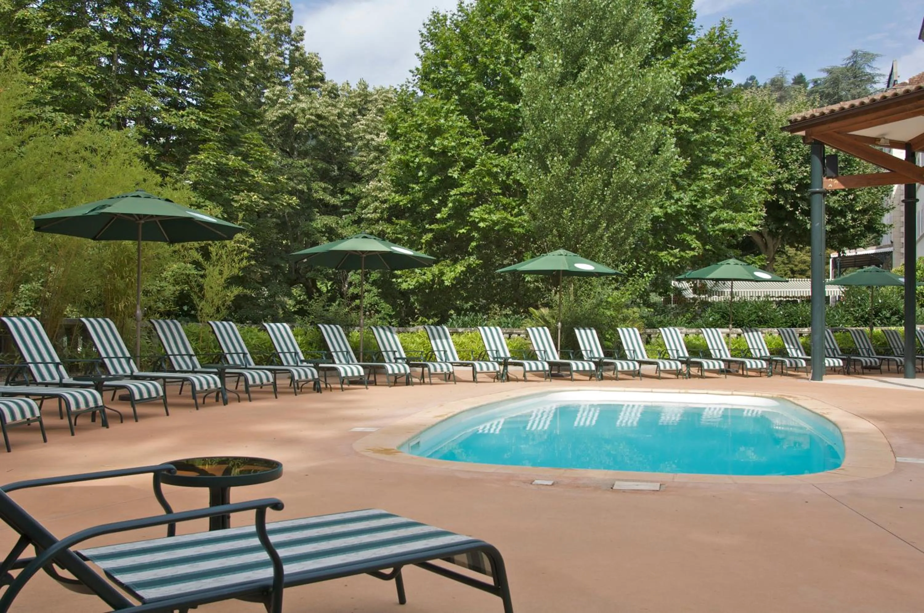 Swimming pool in Grand Hotel Des Bains & Villas des Bains