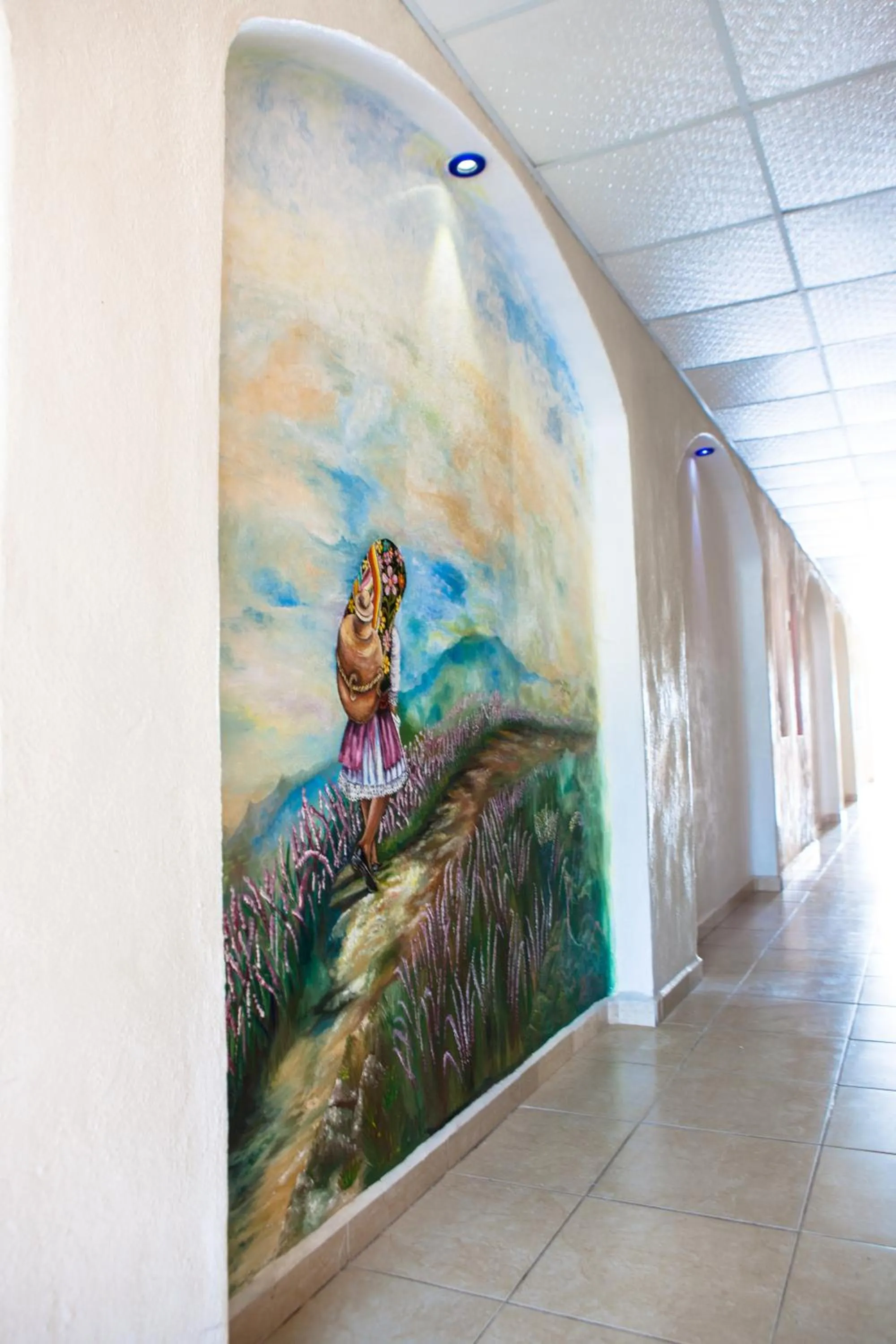 Decorative detail in Hotel La Alondra