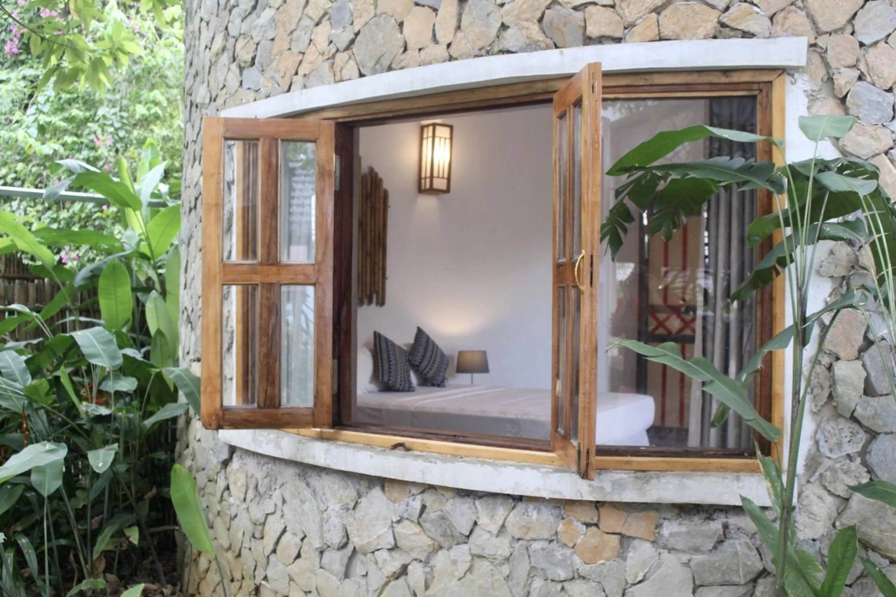 Patio in Bakhan Village Resort