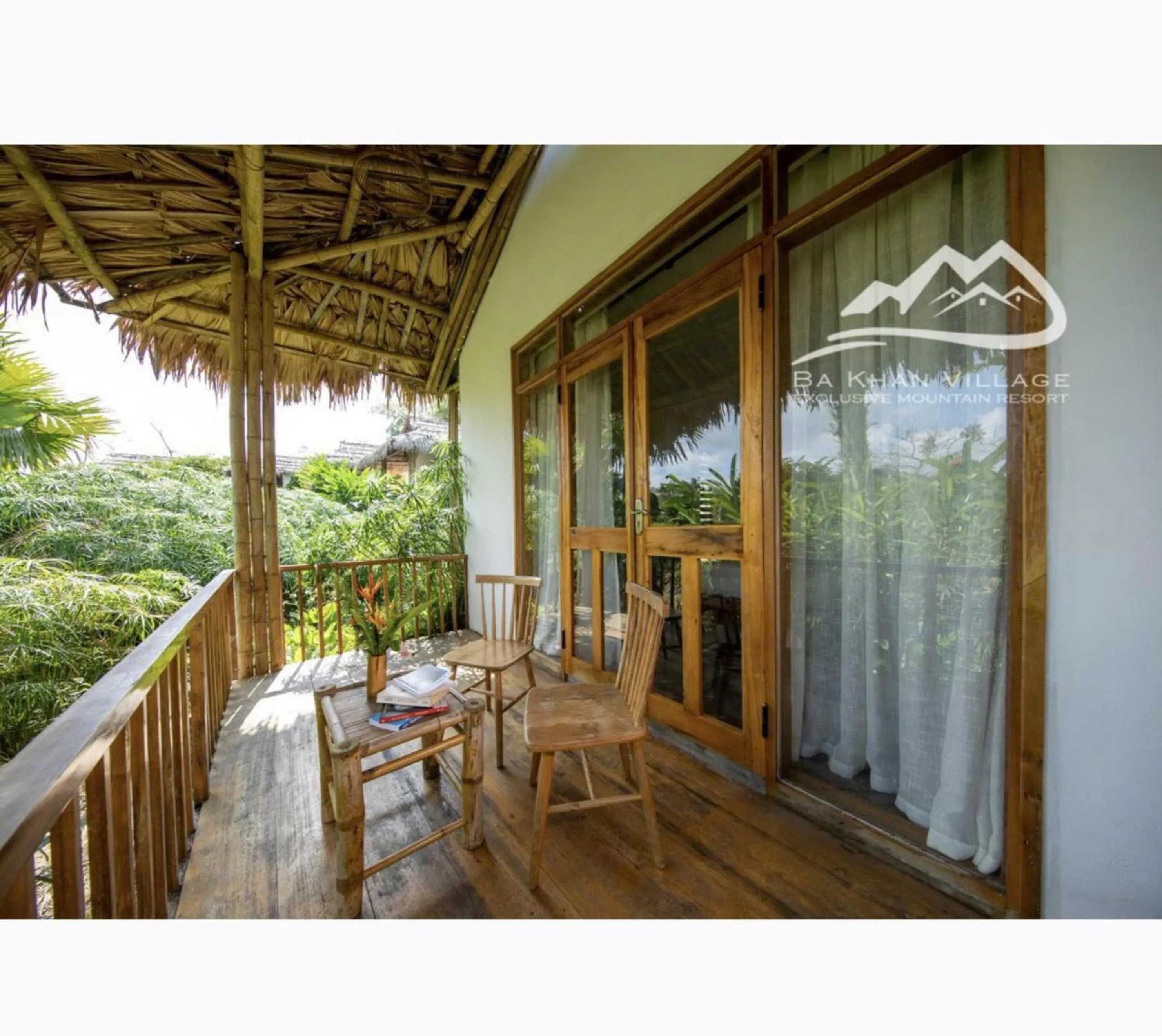 Patio in Bakhan Village Resort