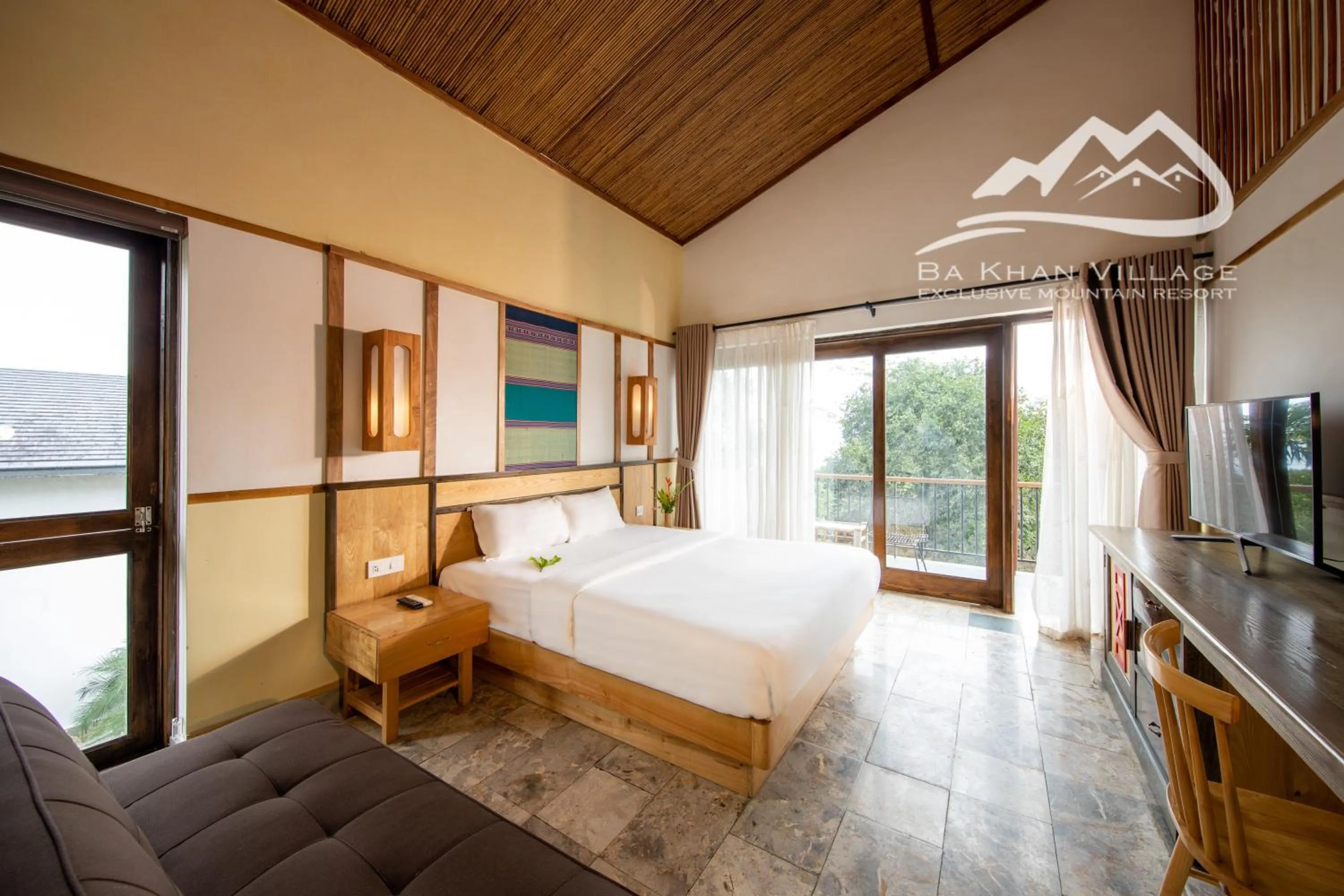 Photo of the whole room, Bed in Bakhan Village Resort