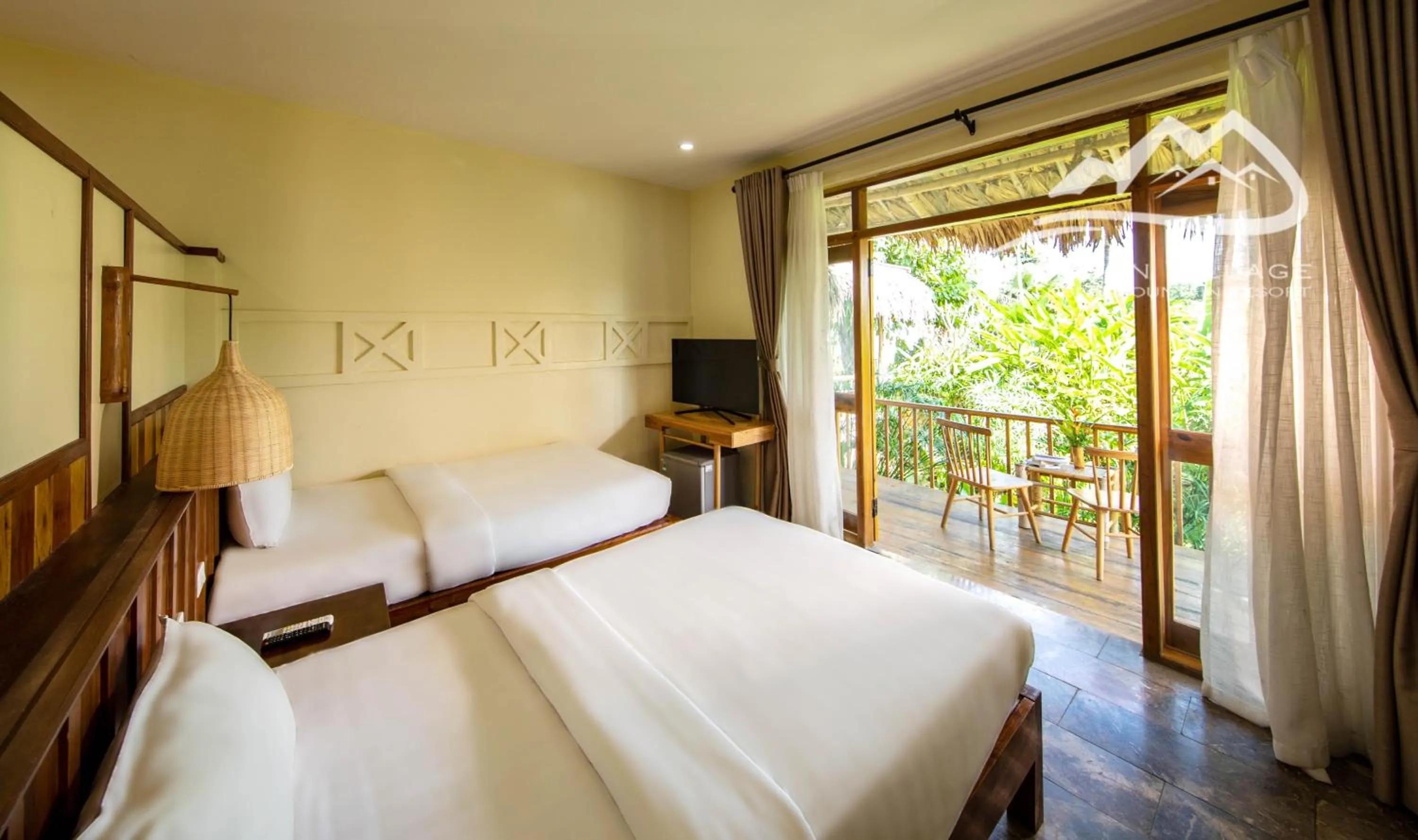 Photo of the whole room, Bed in Bakhan Village Resort