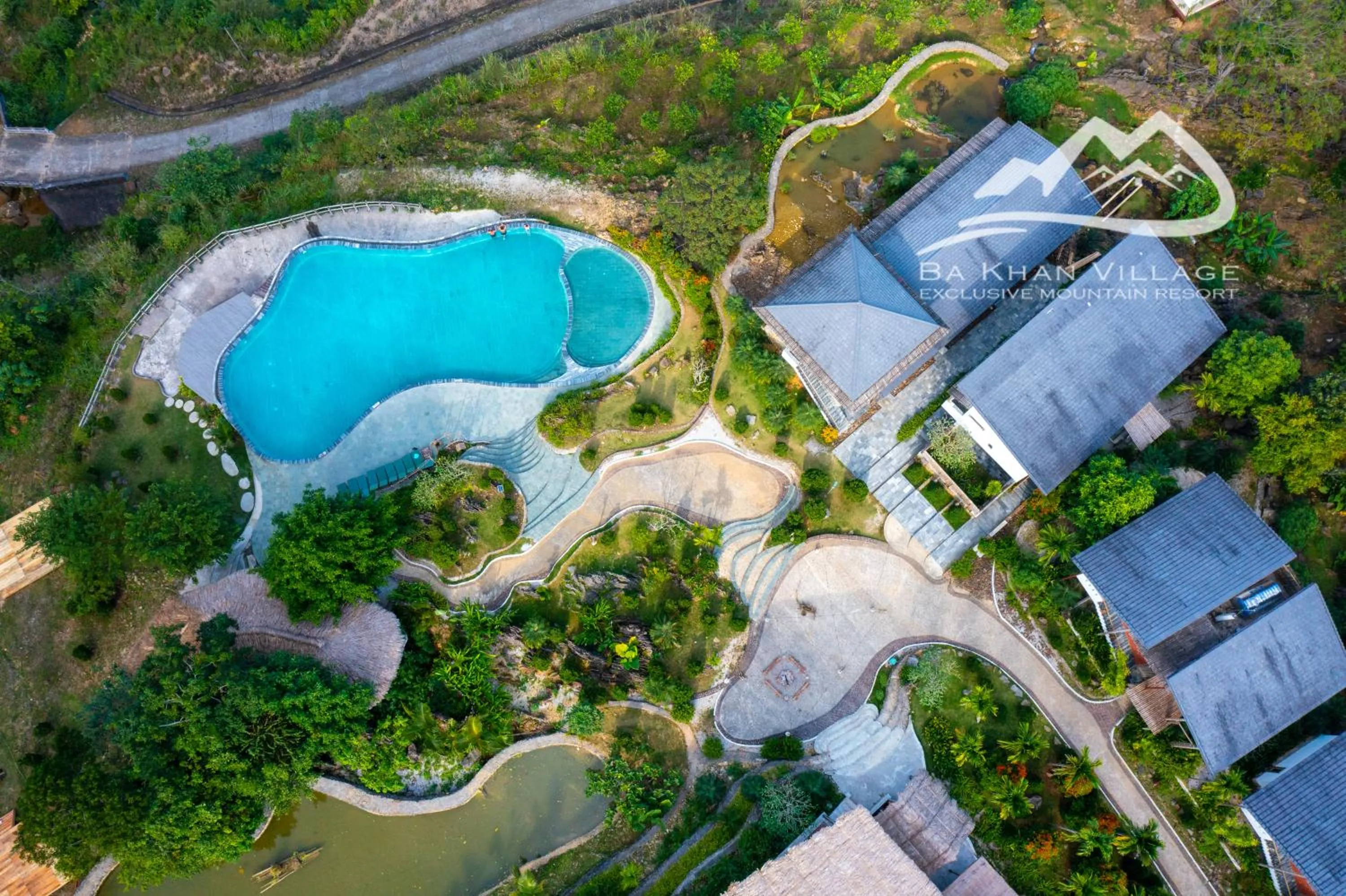Bird's eye view in Bakhan Village Resort