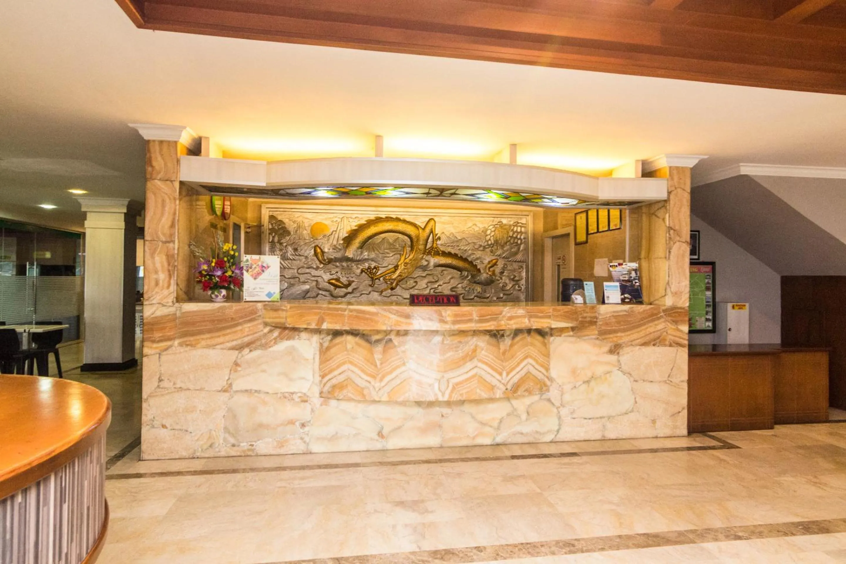 Lobby or reception in Kita Hotel