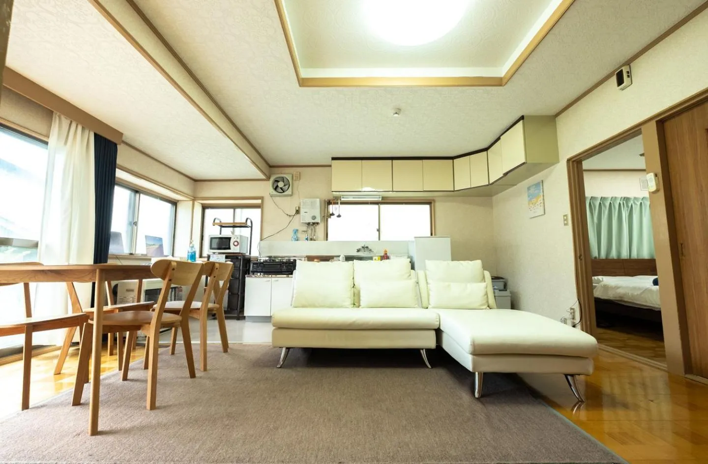 Living room, Bed in Stay in Yamabe