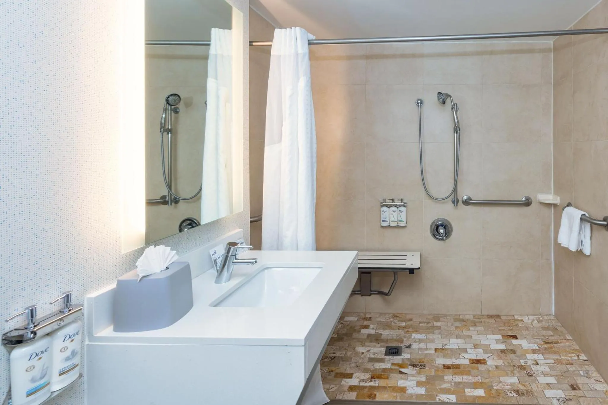 Bathroom in Holiday Inn Express Boston - Saugus by IHG