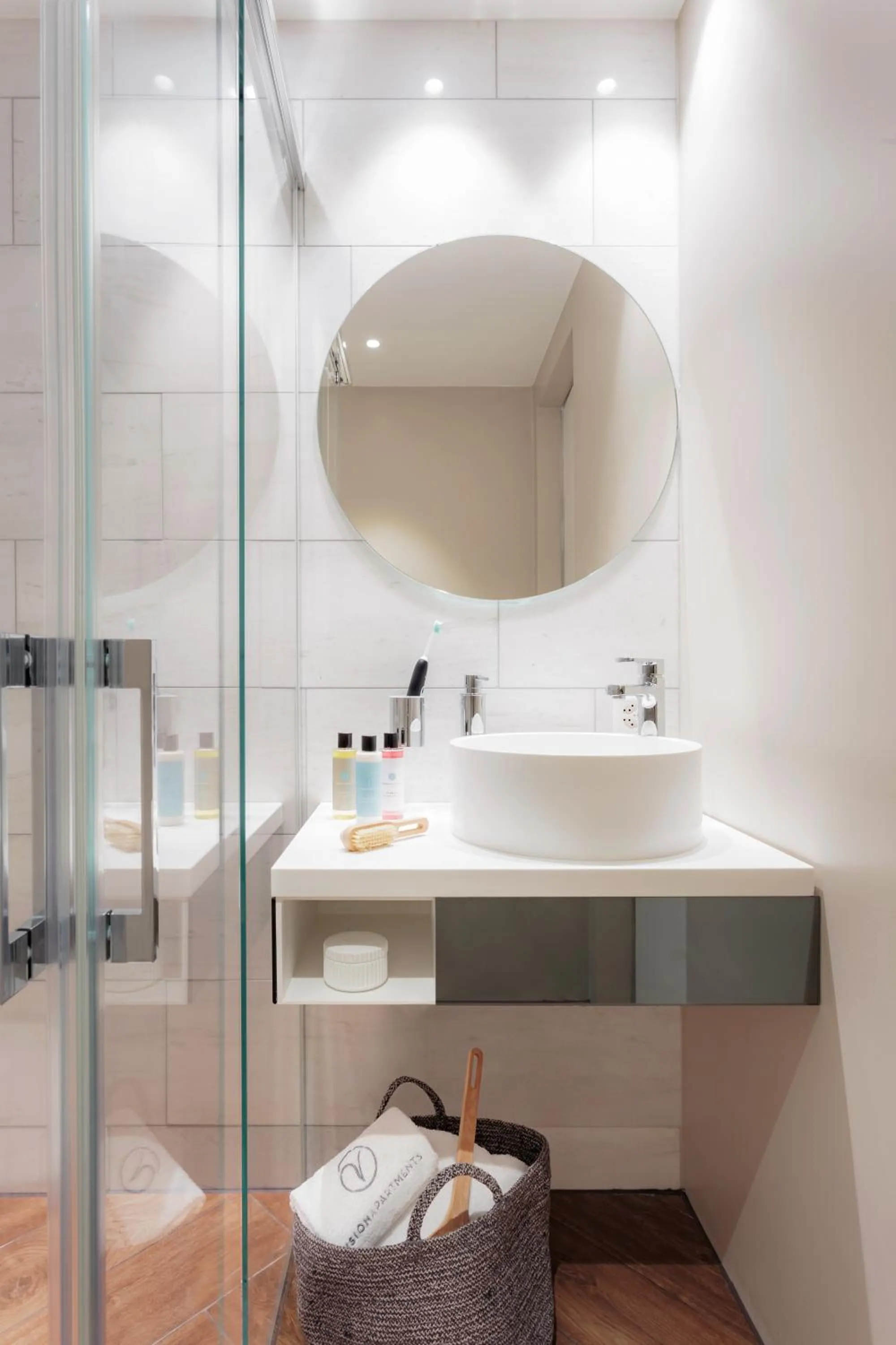 Bathroom in VISIONAPARTMENTS Bellariastrasse - contactless check-in