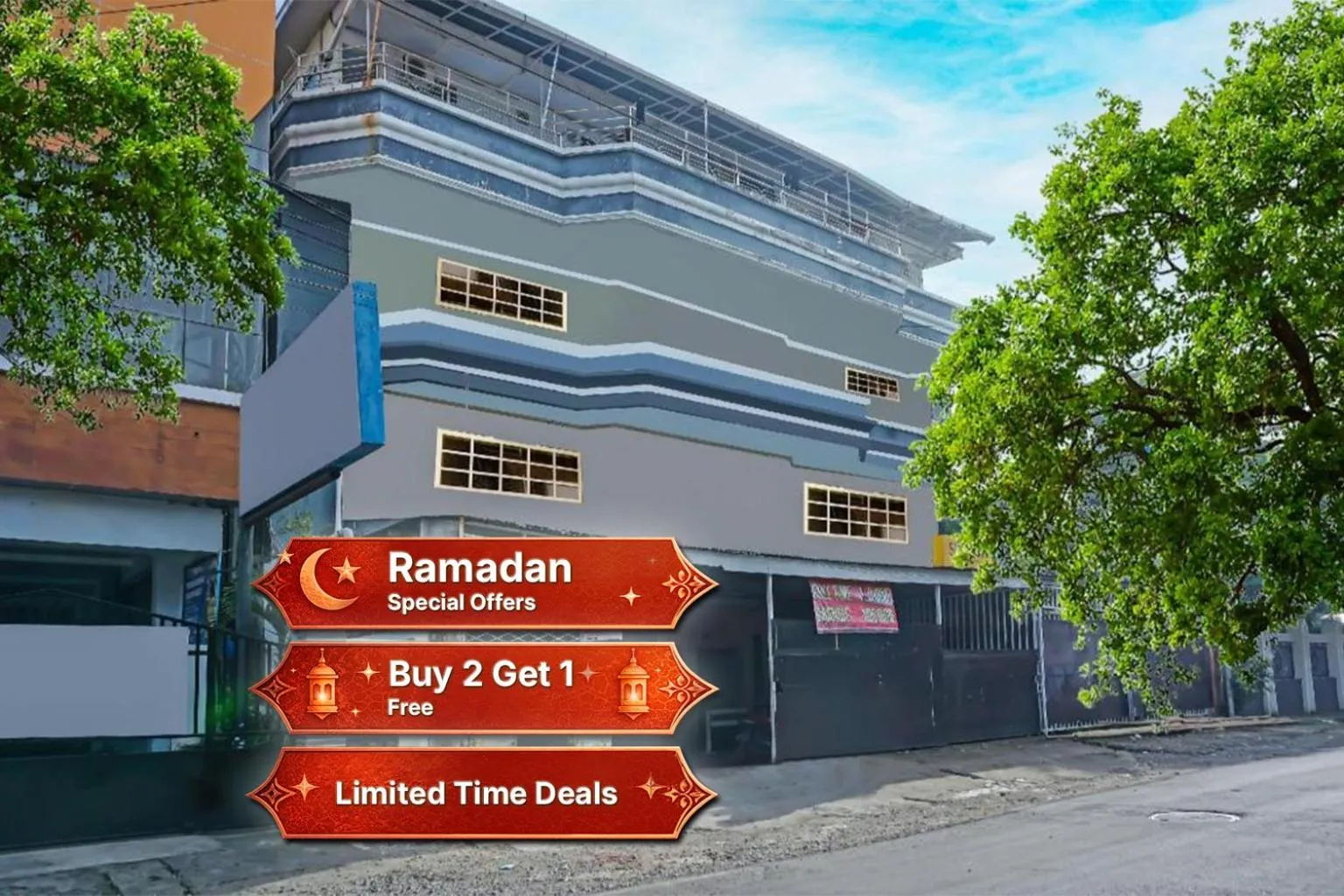 Property building in Hotel O Diamond Inn Makassar