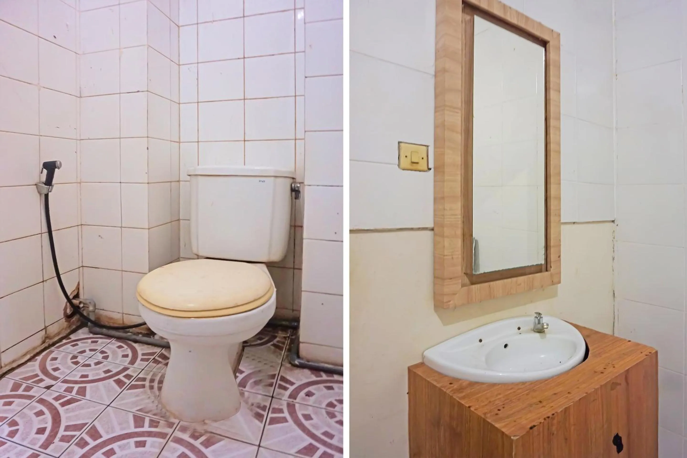 Bathroom in Hotel O Diamond Inn Makassar