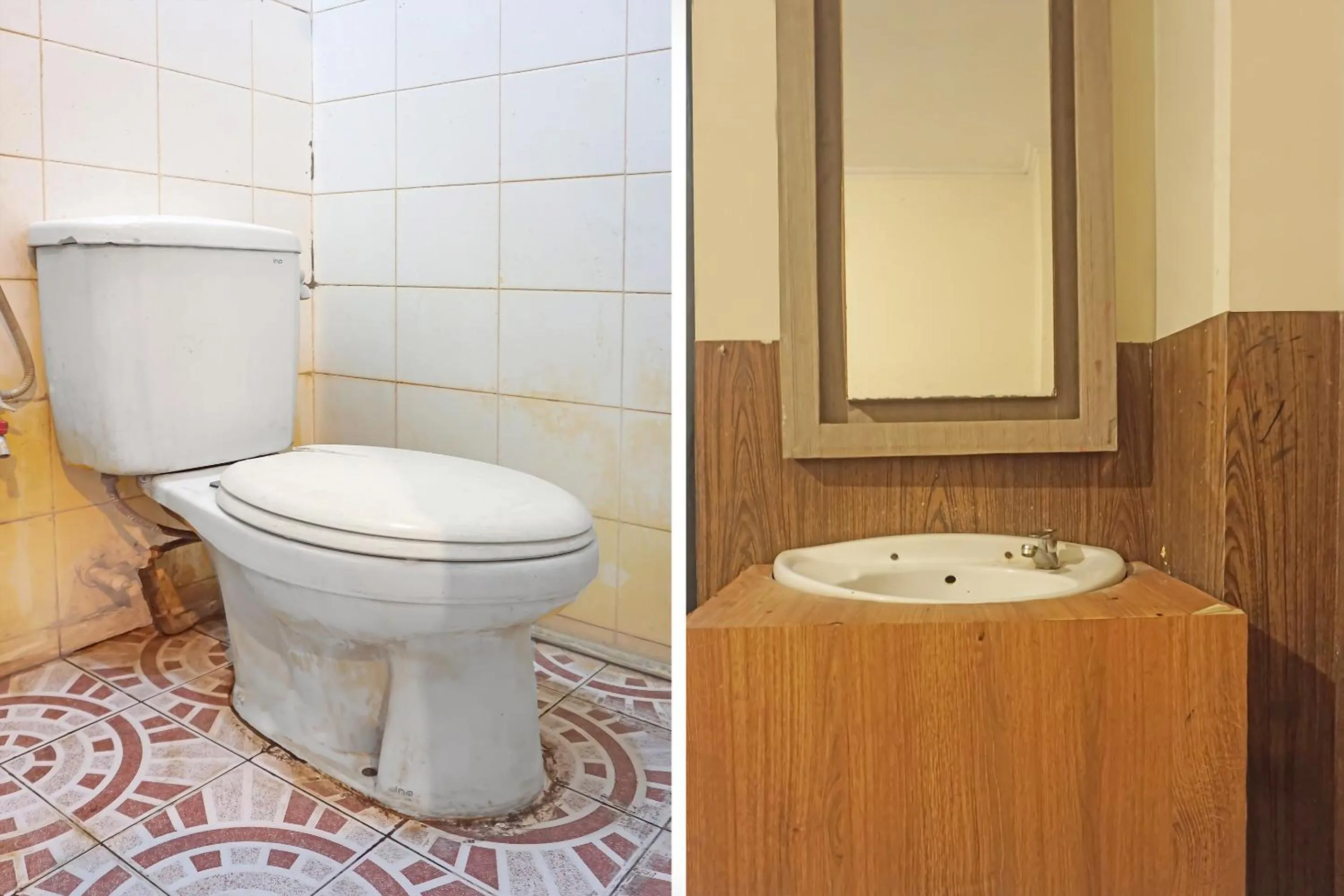 Bathroom in Hotel O Diamond Inn Makassar