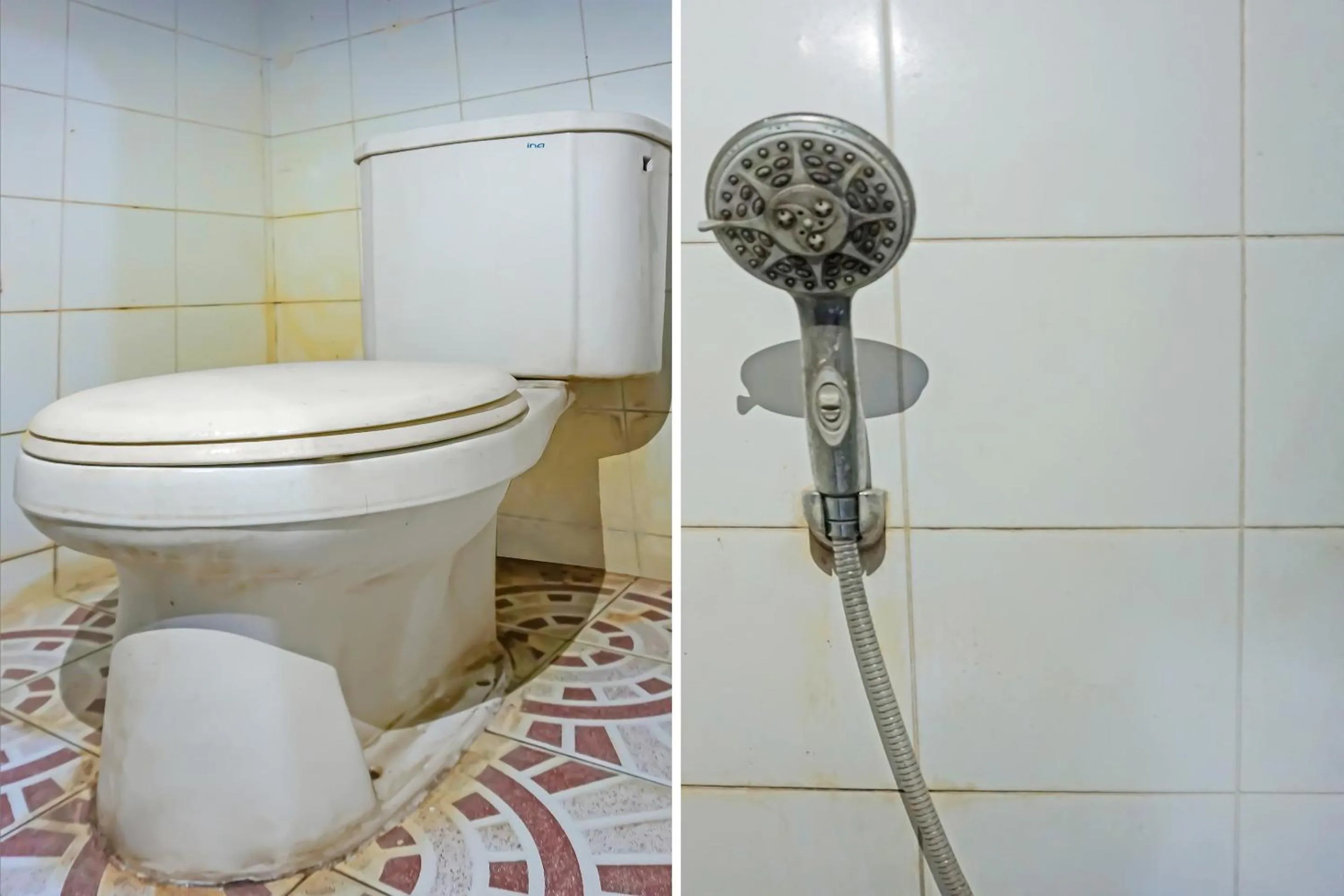 Bathroom in Hotel O Diamond Inn Makassar