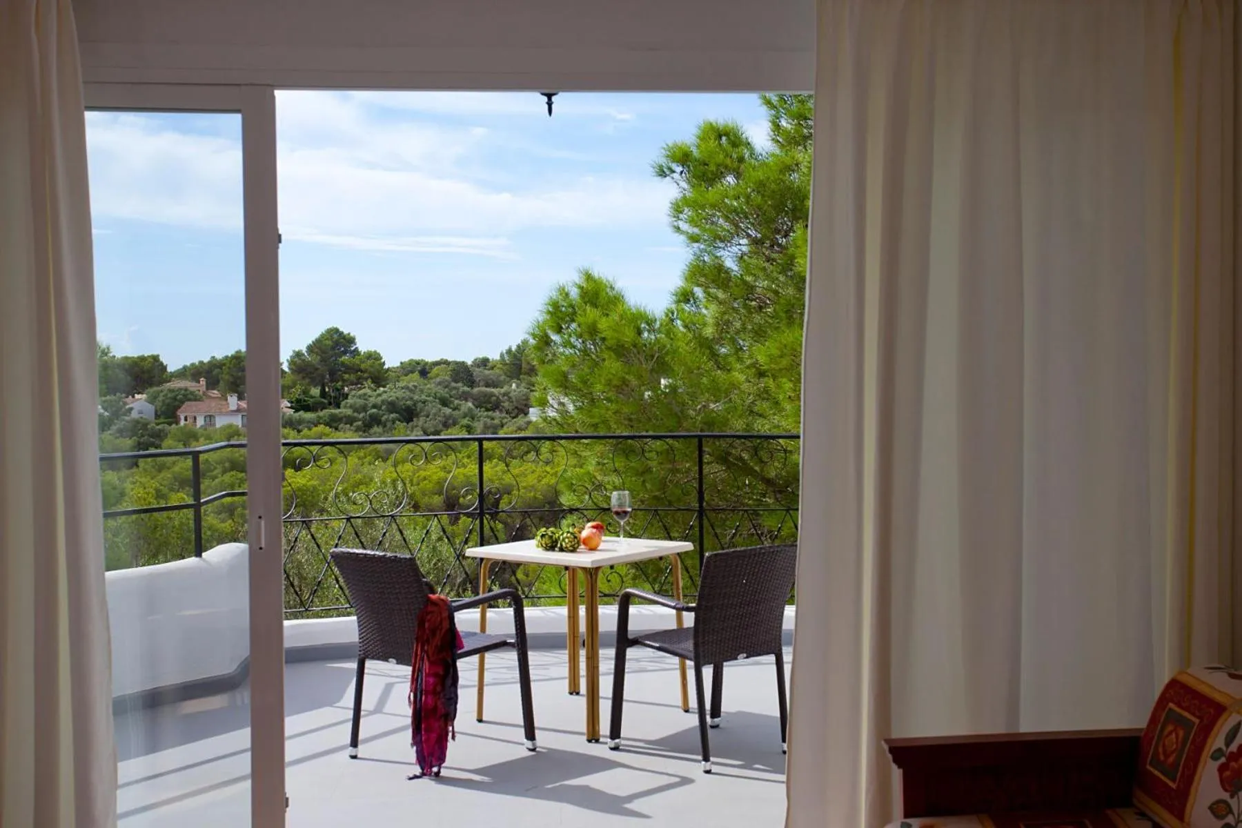 Balcony/Terrace in Apartamentos Cala Murada Tennis