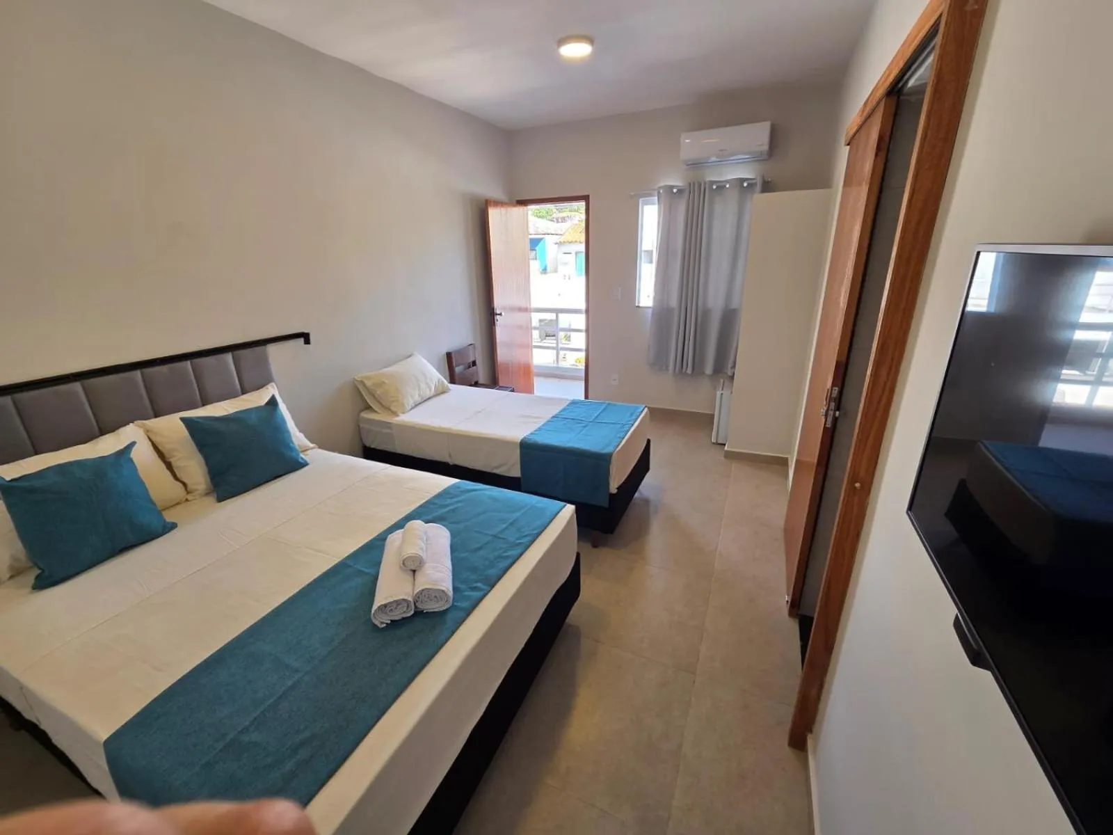 Bed in Pousada Brisas de Búzios