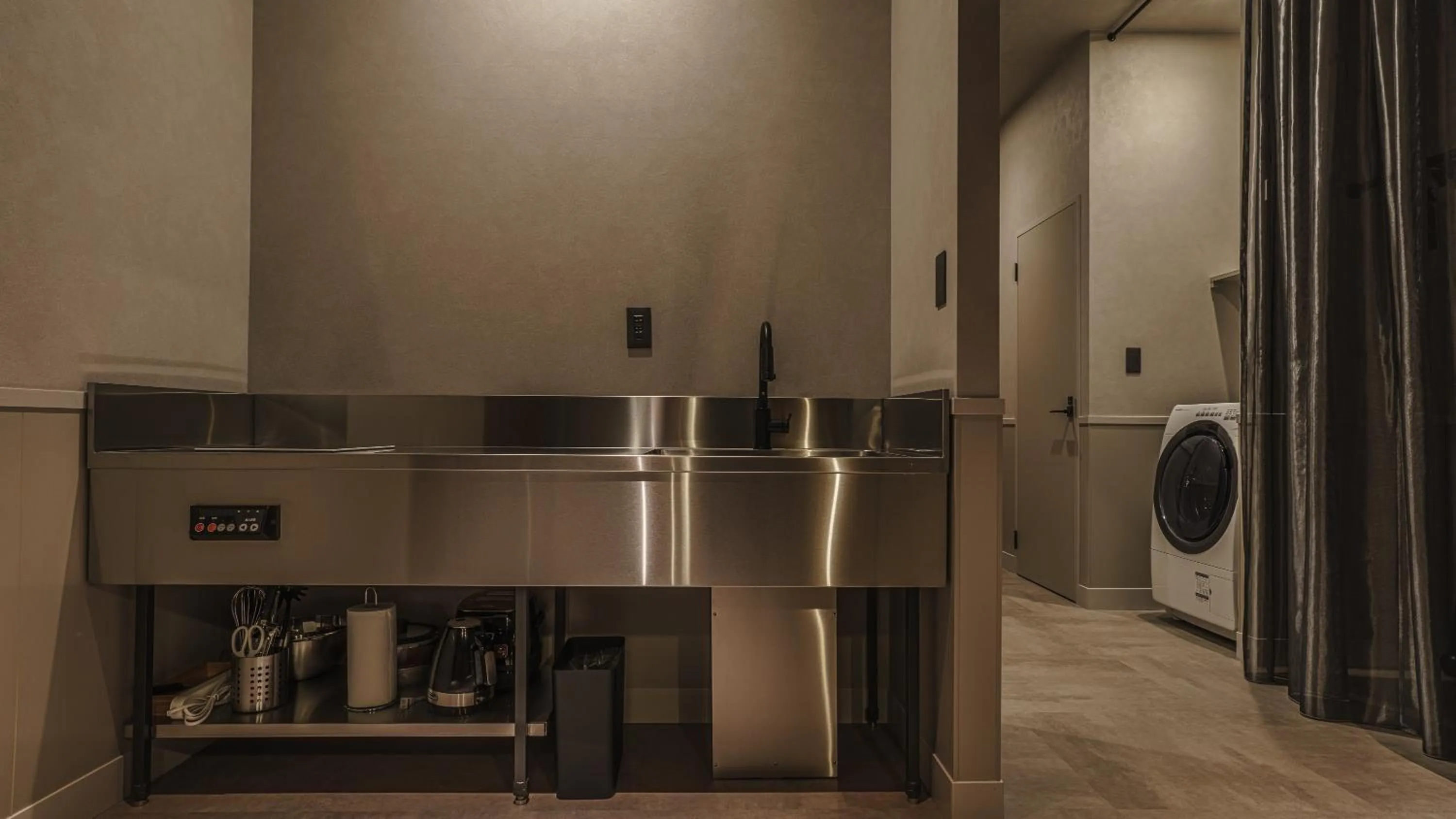 Kitchen or kitchenette in Hotel Aoka Kamigoto