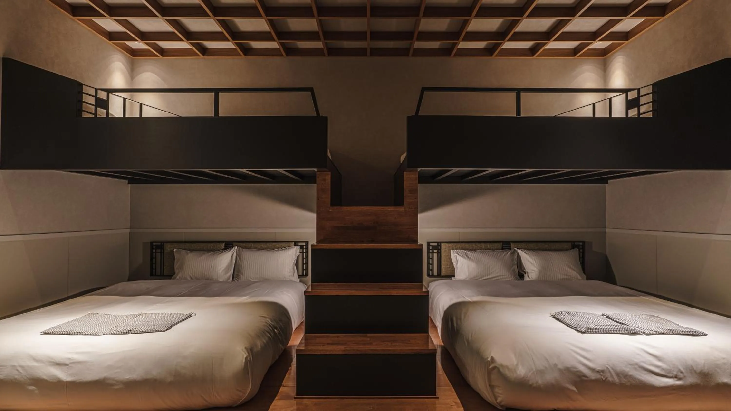 Bed in Hotel Aoka Kamigoto