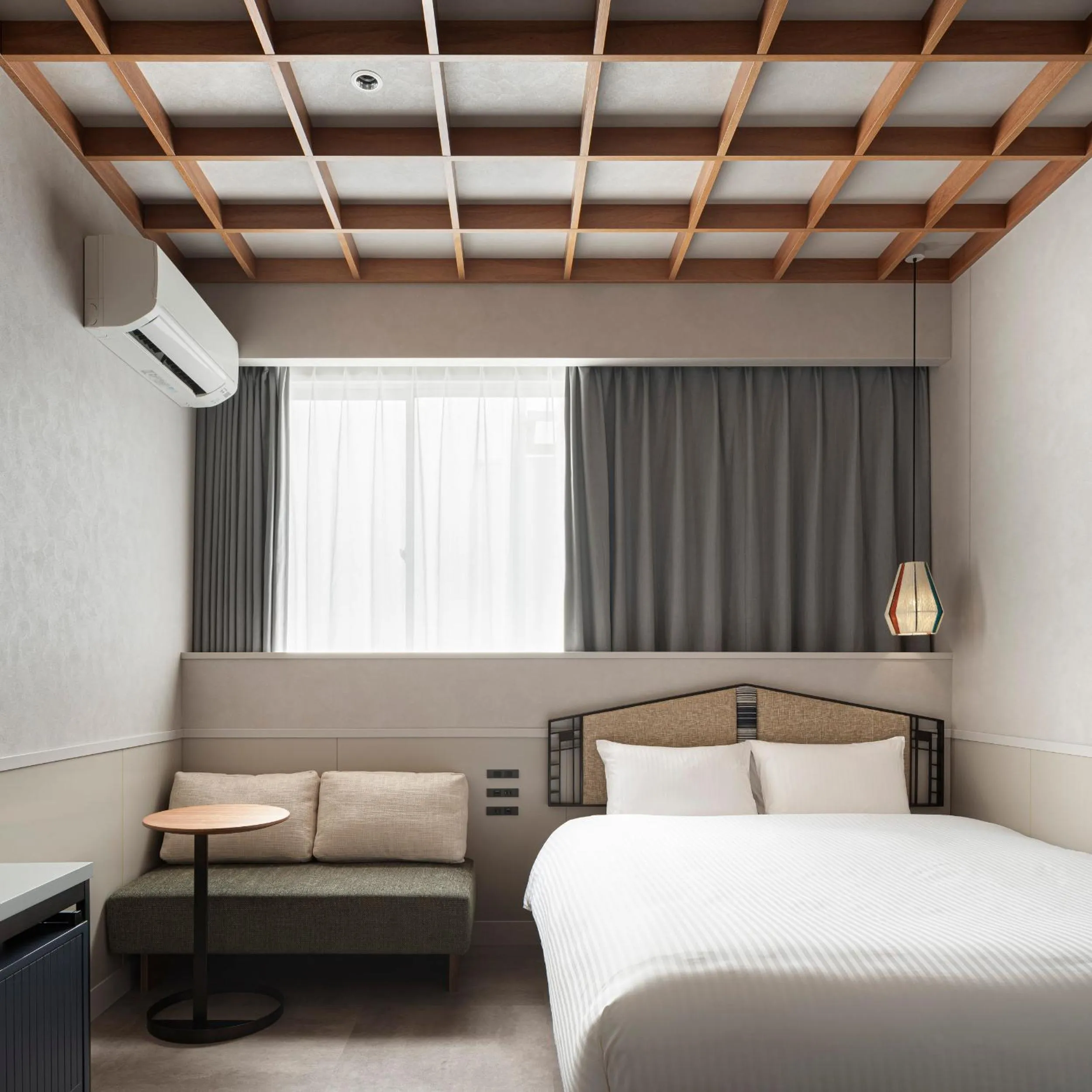 Bed in Hotel Aoka Kamigoto