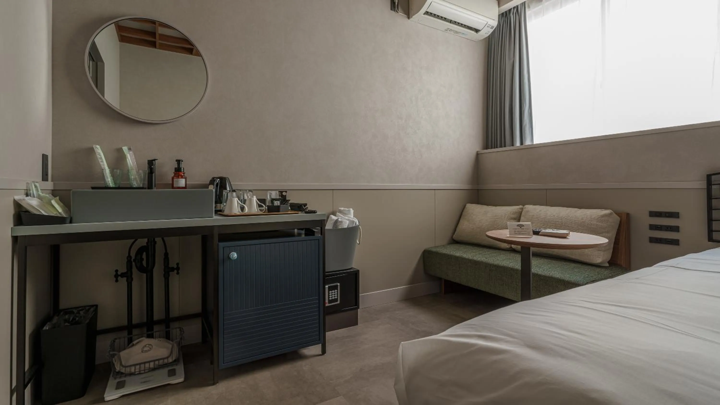 Coffee/tea facilities, Bed in Hotel Aoka Kamigoto