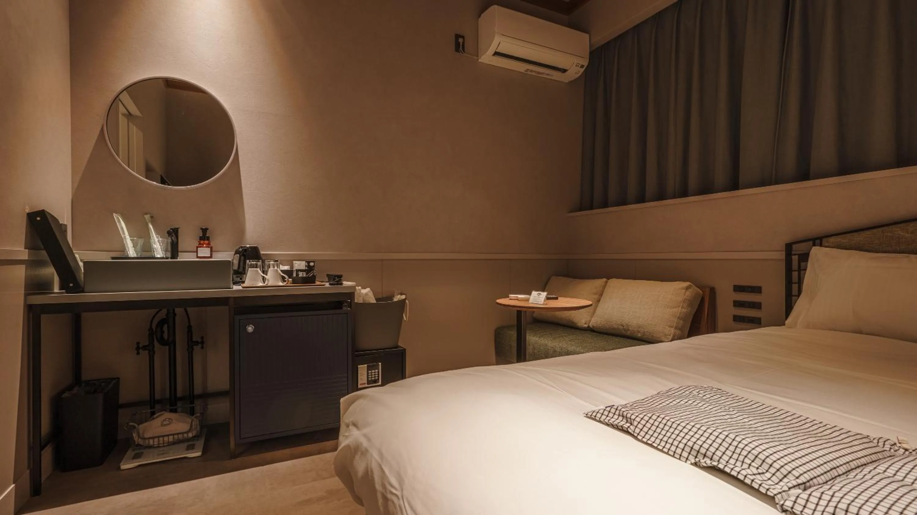 Bed in Hotel Aoka Kamigoto