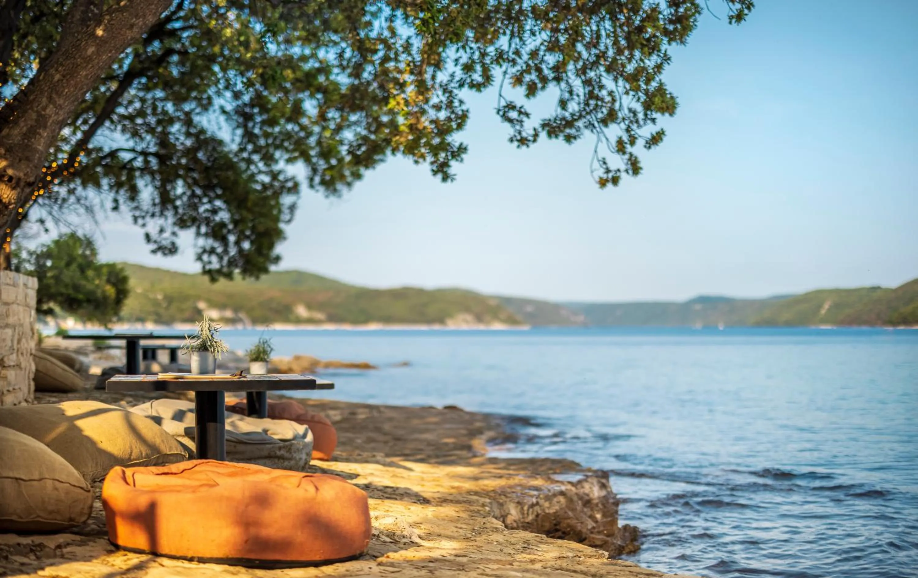 Lounge or bar in Maistra Camping Koversada Uncovered Naturist Mobile homes