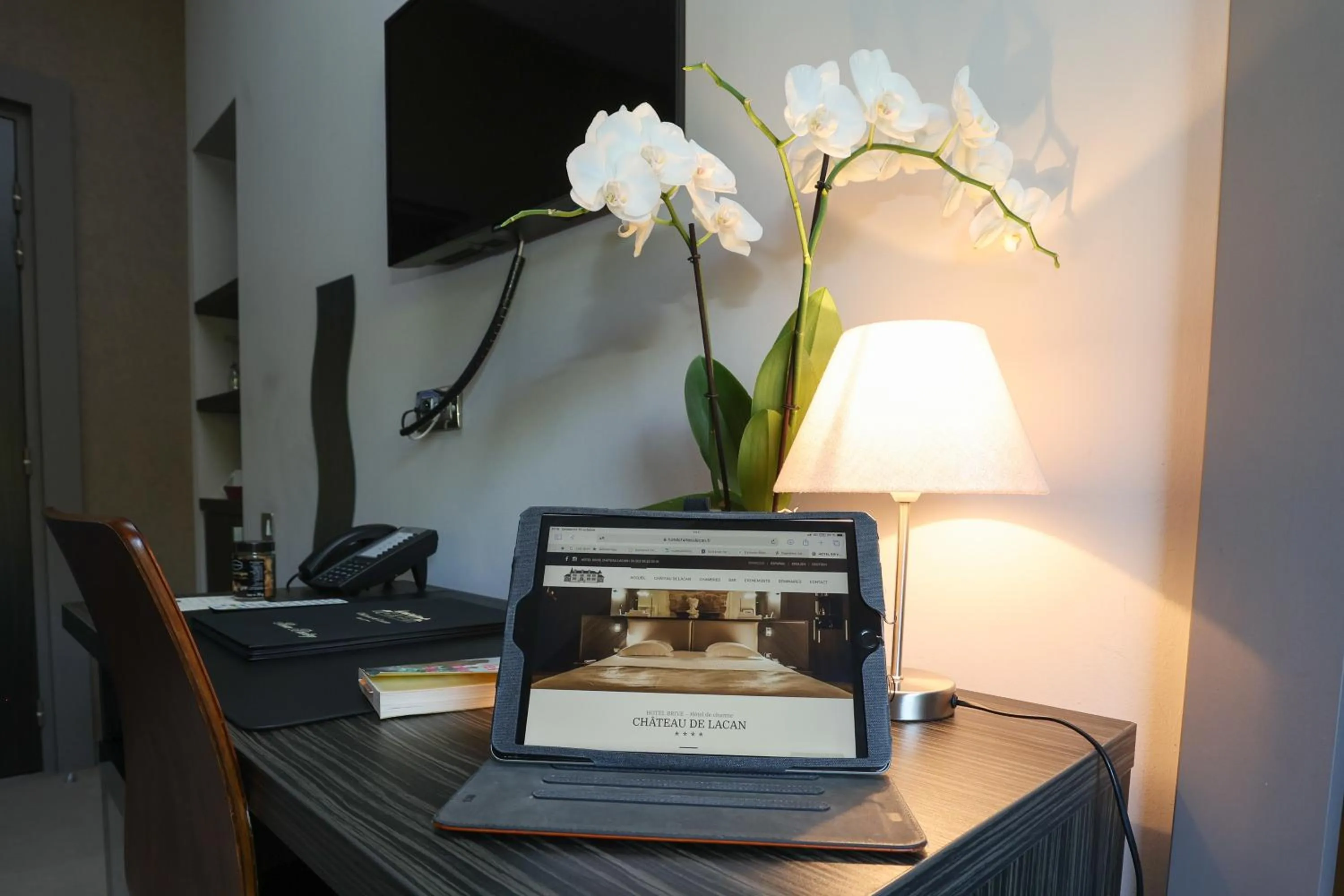 hair dresser in Hôtel Château de Lacan