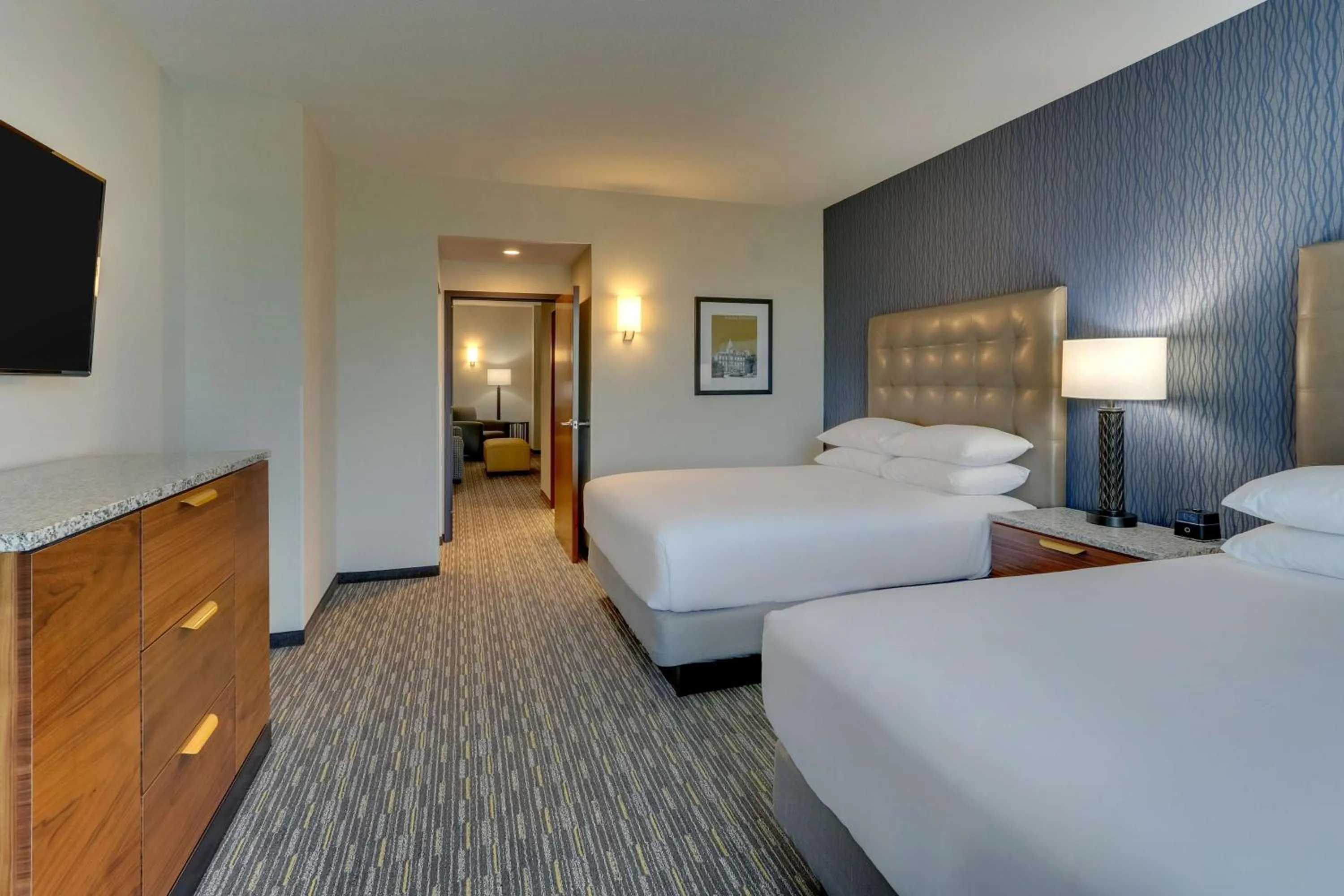 Photo of the whole room, Bed in Drury Inn & Suites Lafayette IN