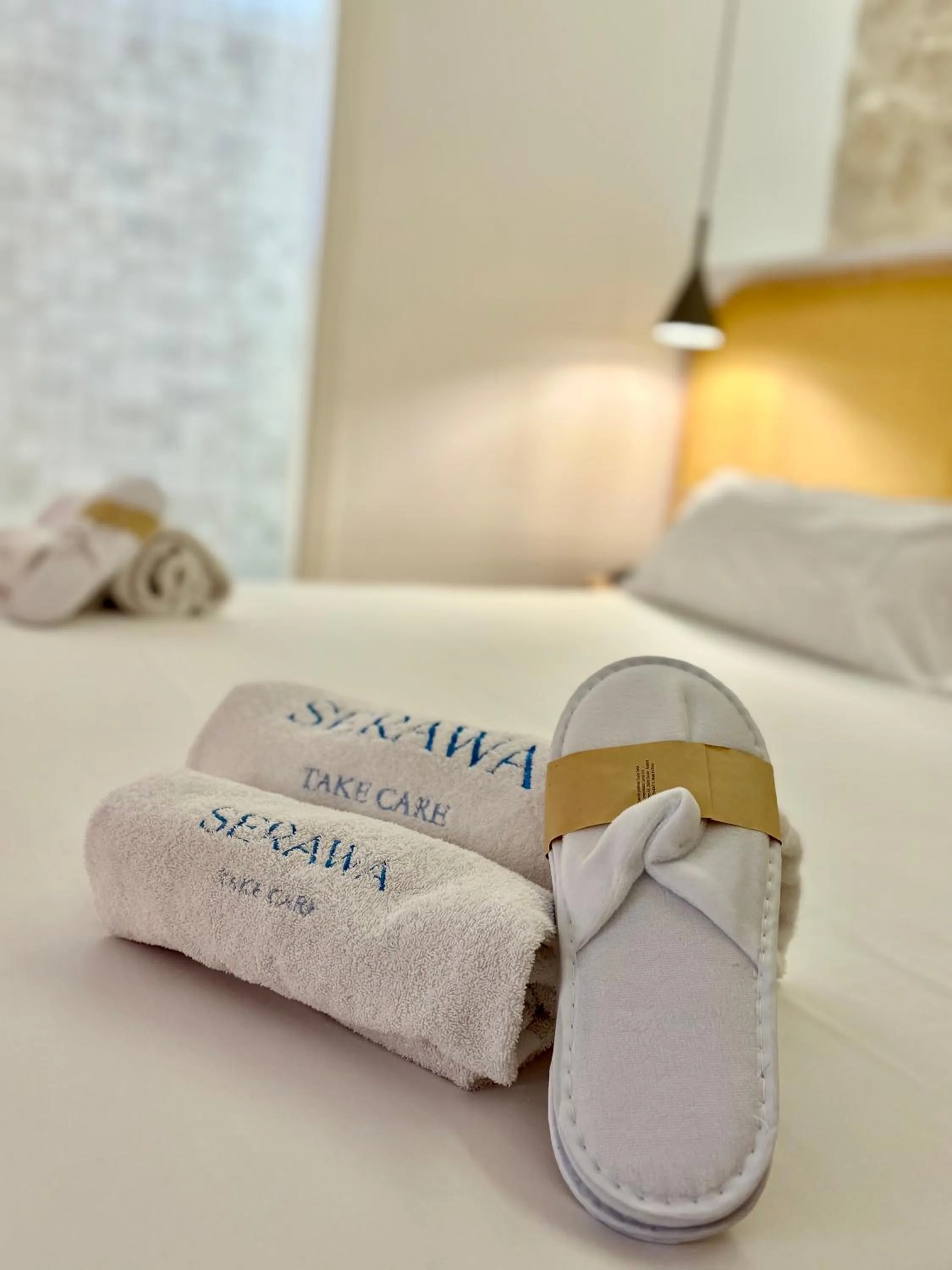 Decorative detail, Bed in Hotel Serawa Alicante