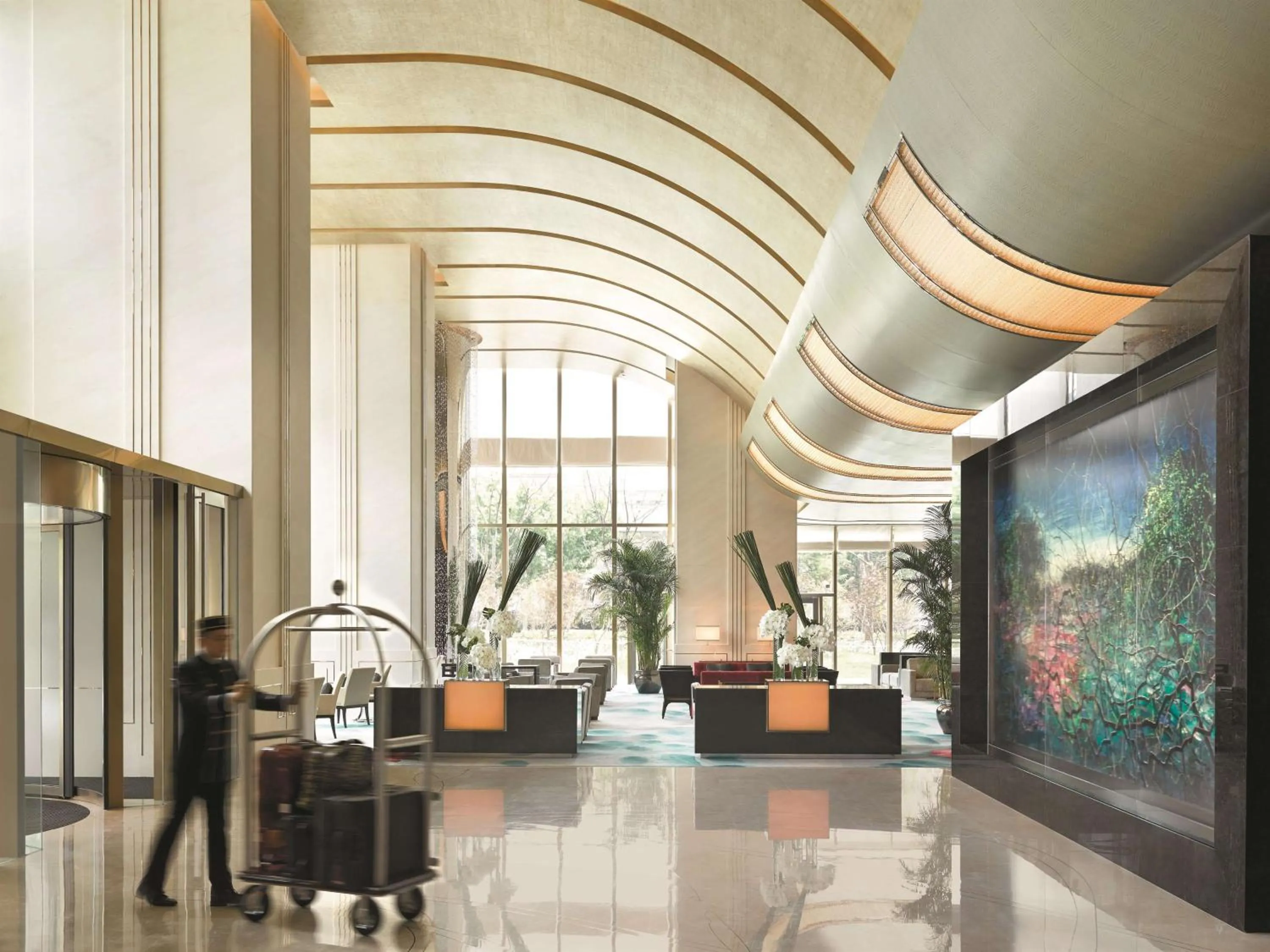 Lobby or reception in Jing An Shangri-La