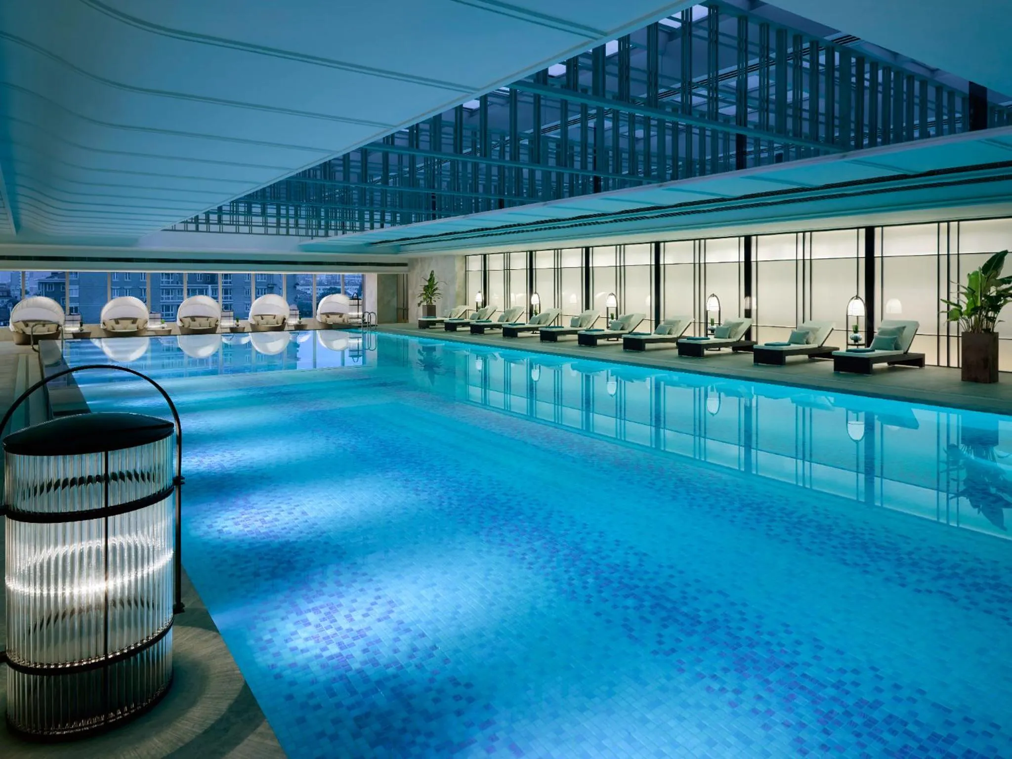 Swimming pool in Jing An Shangri-La