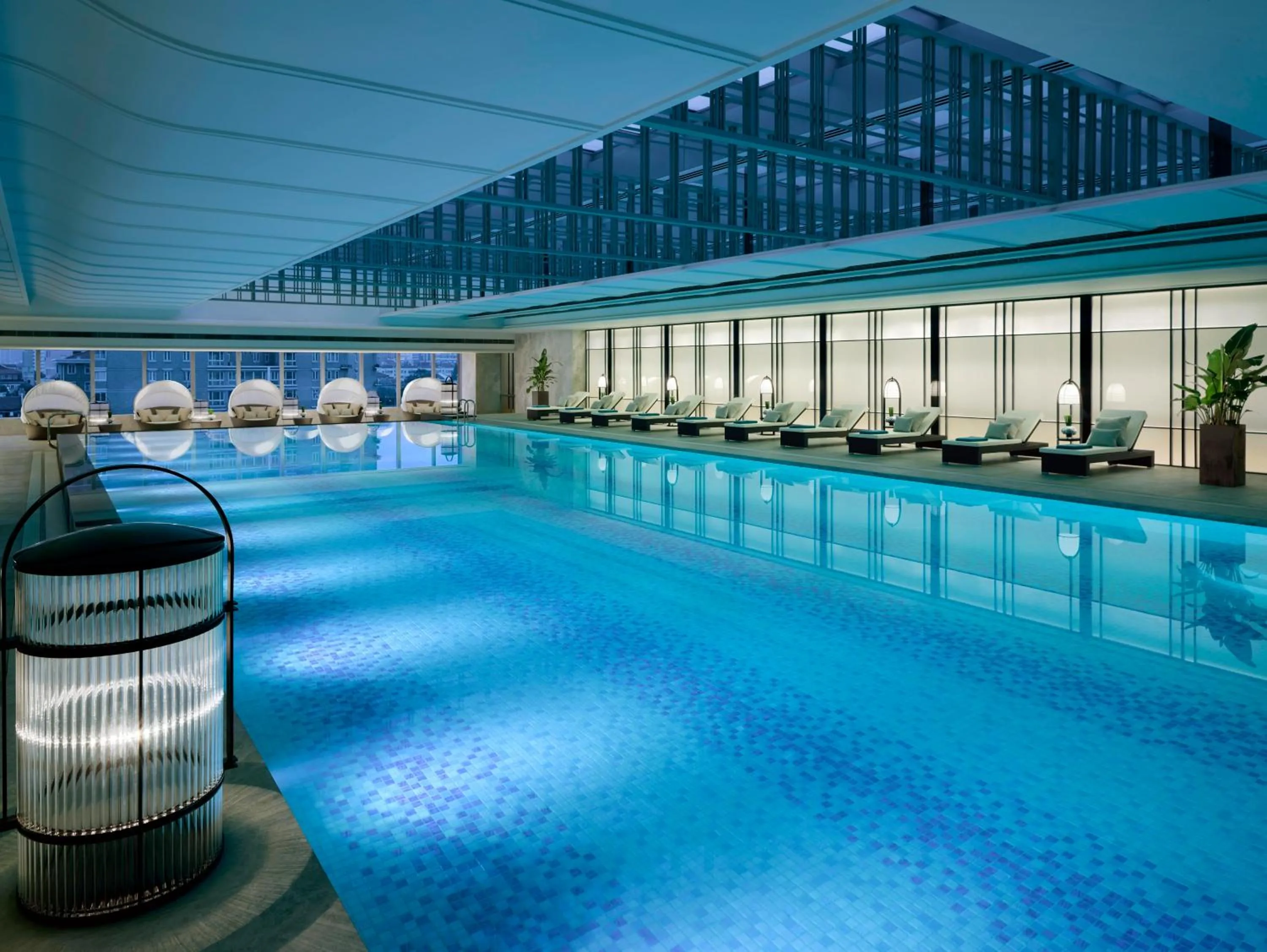 Swimming pool in Jing An Shangri-La
