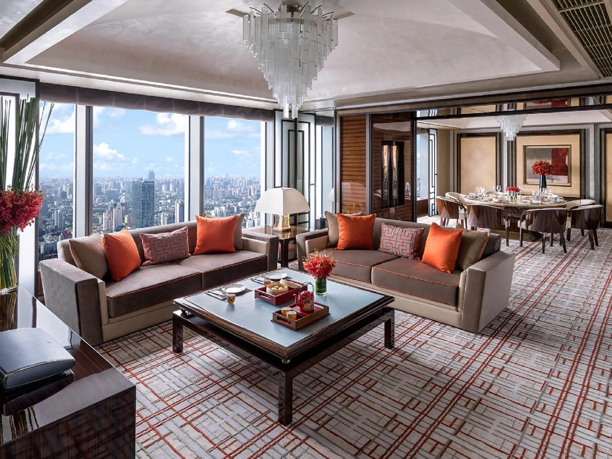 Living room in Jing An Shangri-La