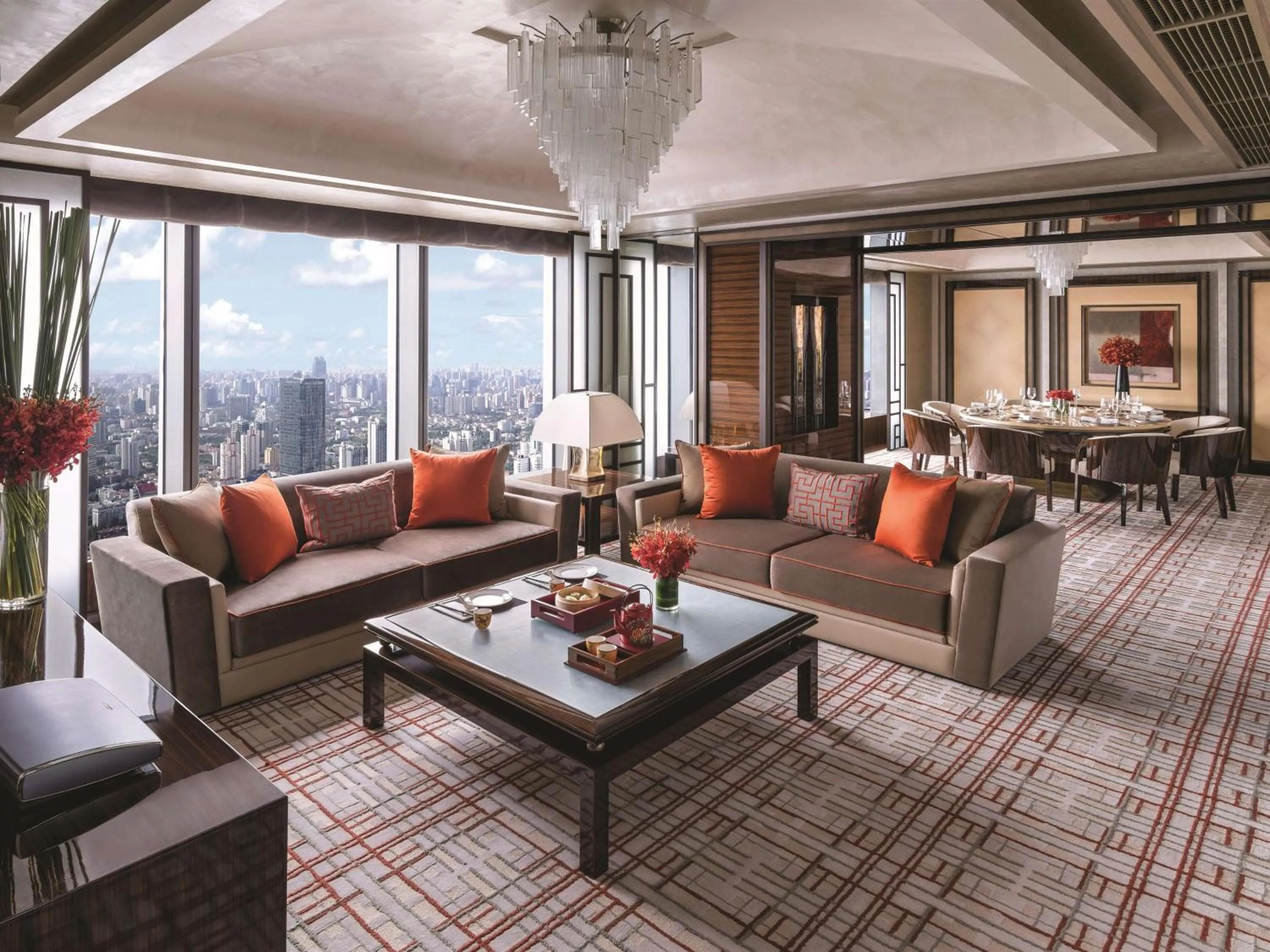 Living room in Jing An Shangri-La