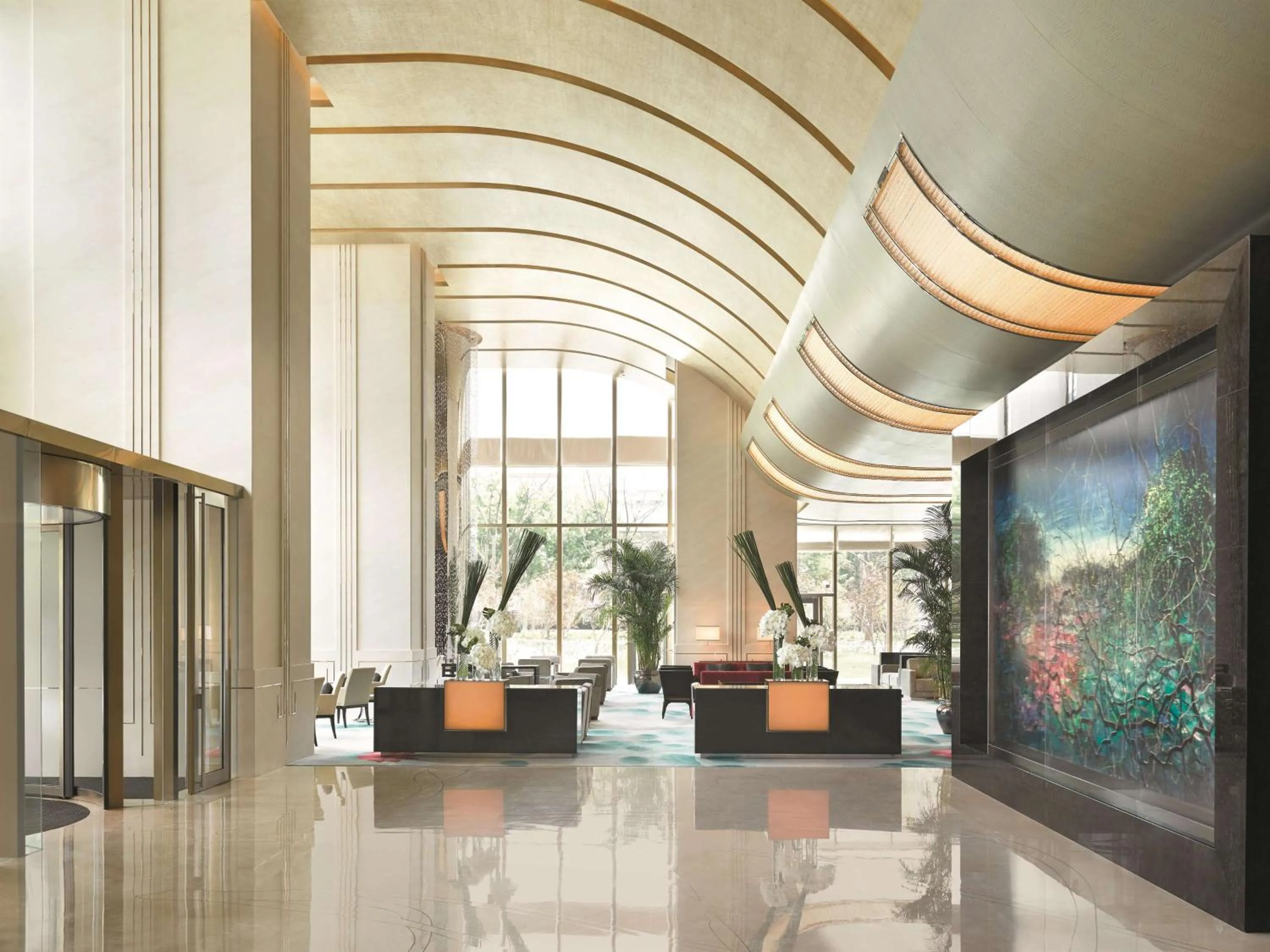 Lobby or reception in Jing An Shangri-La