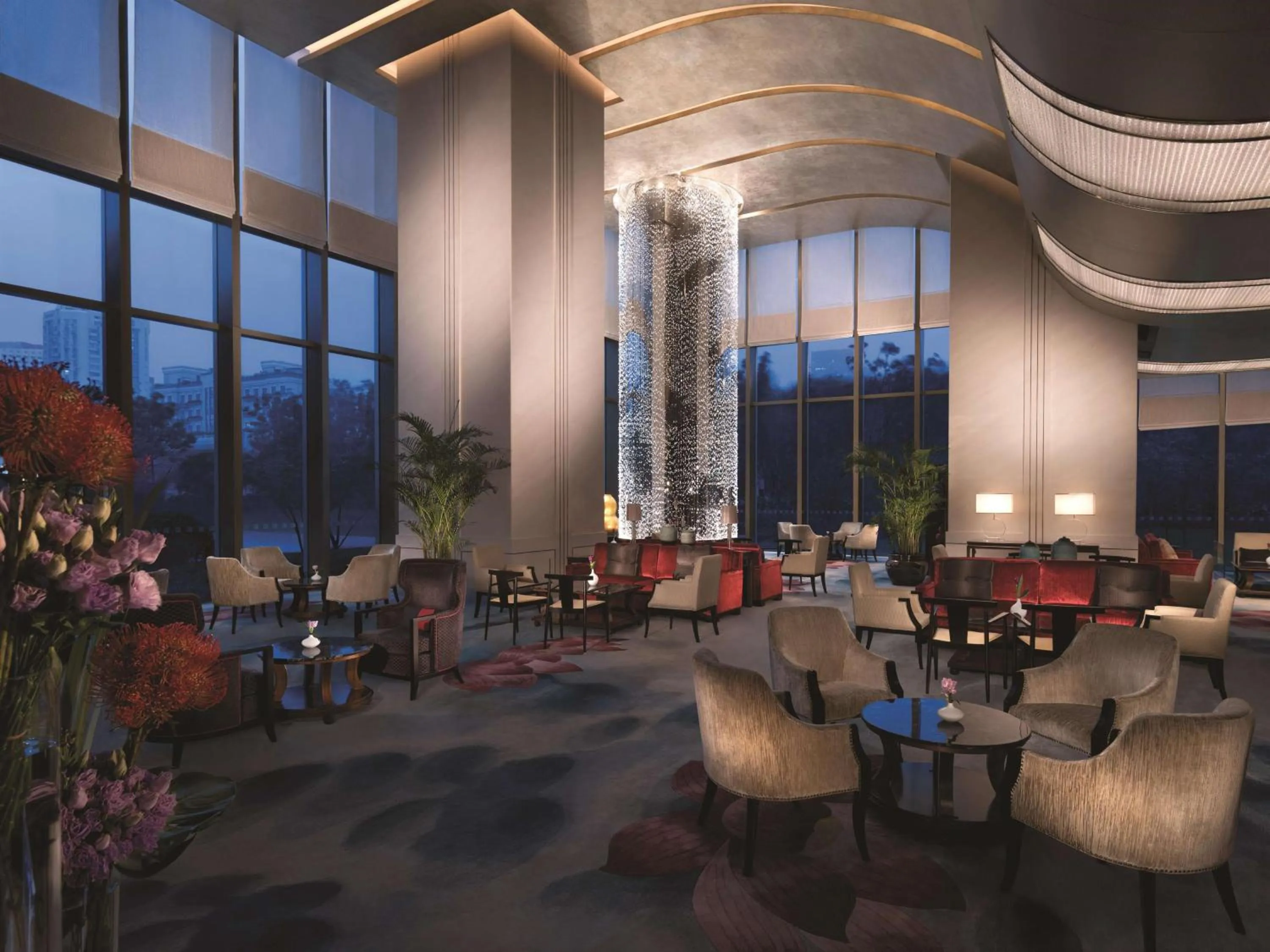 Lounge or bar in Jing An Shangri-La