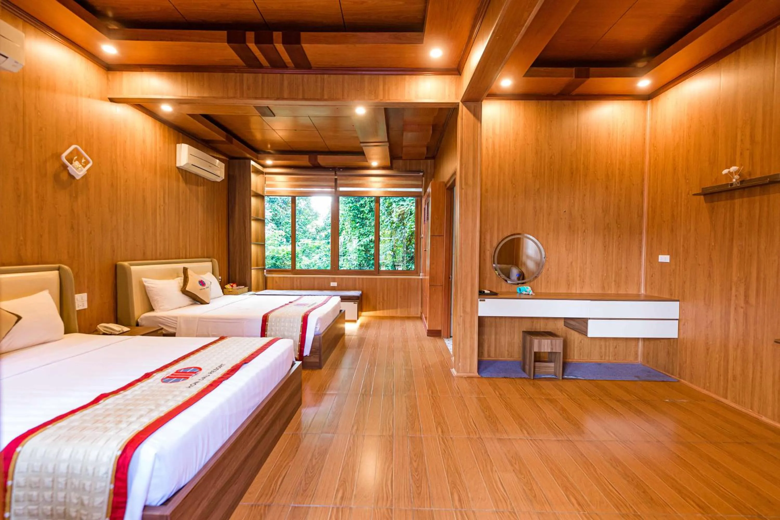 Bed in Hon Dau Resort