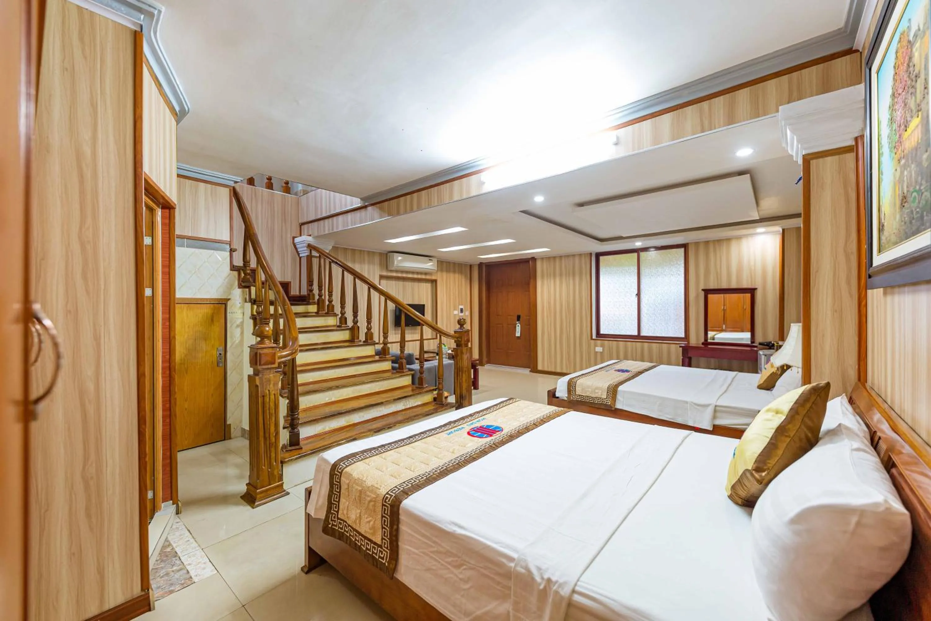 Bed in Hon Dau Resort