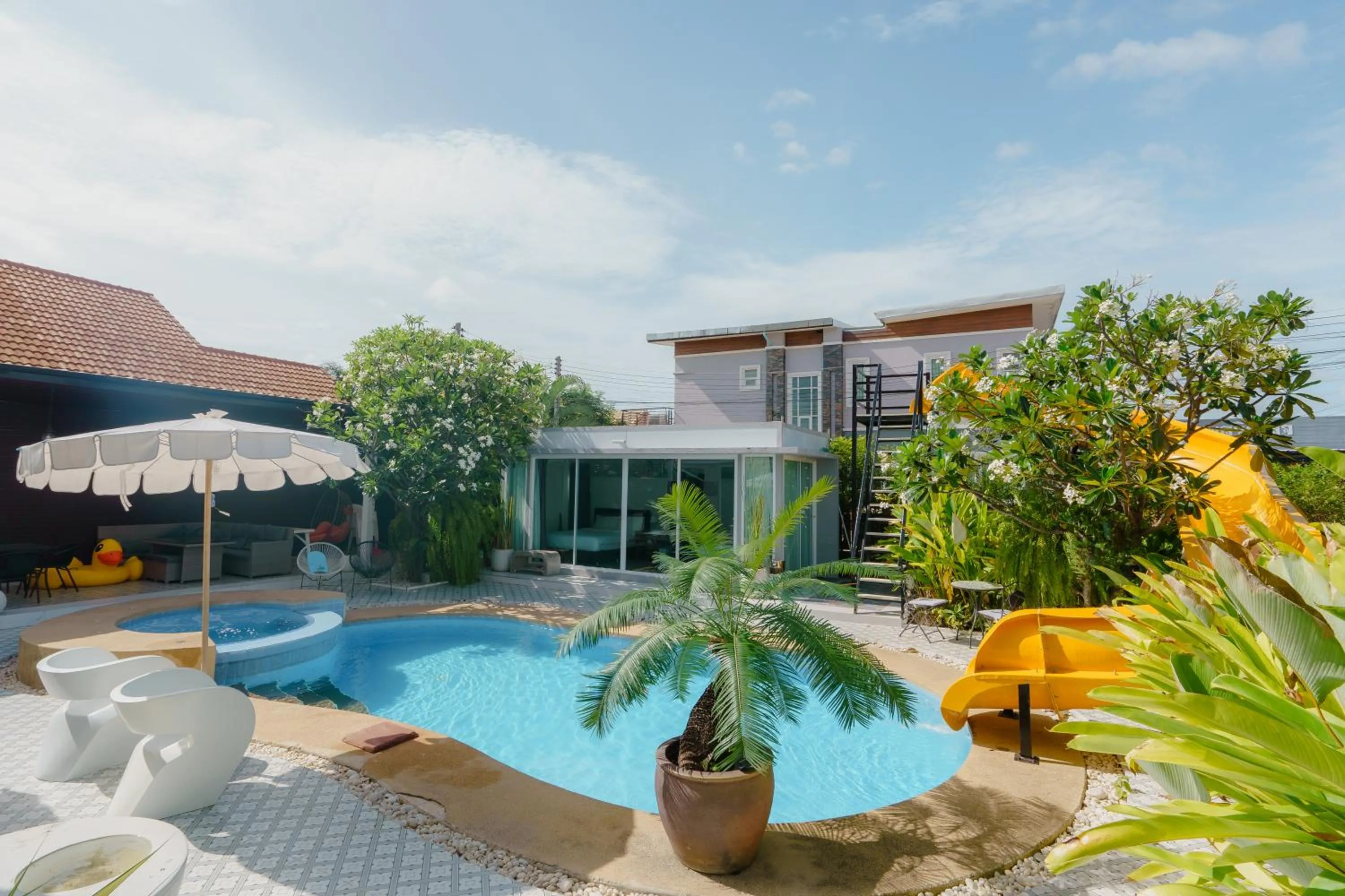 Swimming pool in Baan Kiang Lay Phu View Private Pool Villa in Central Hua Hin